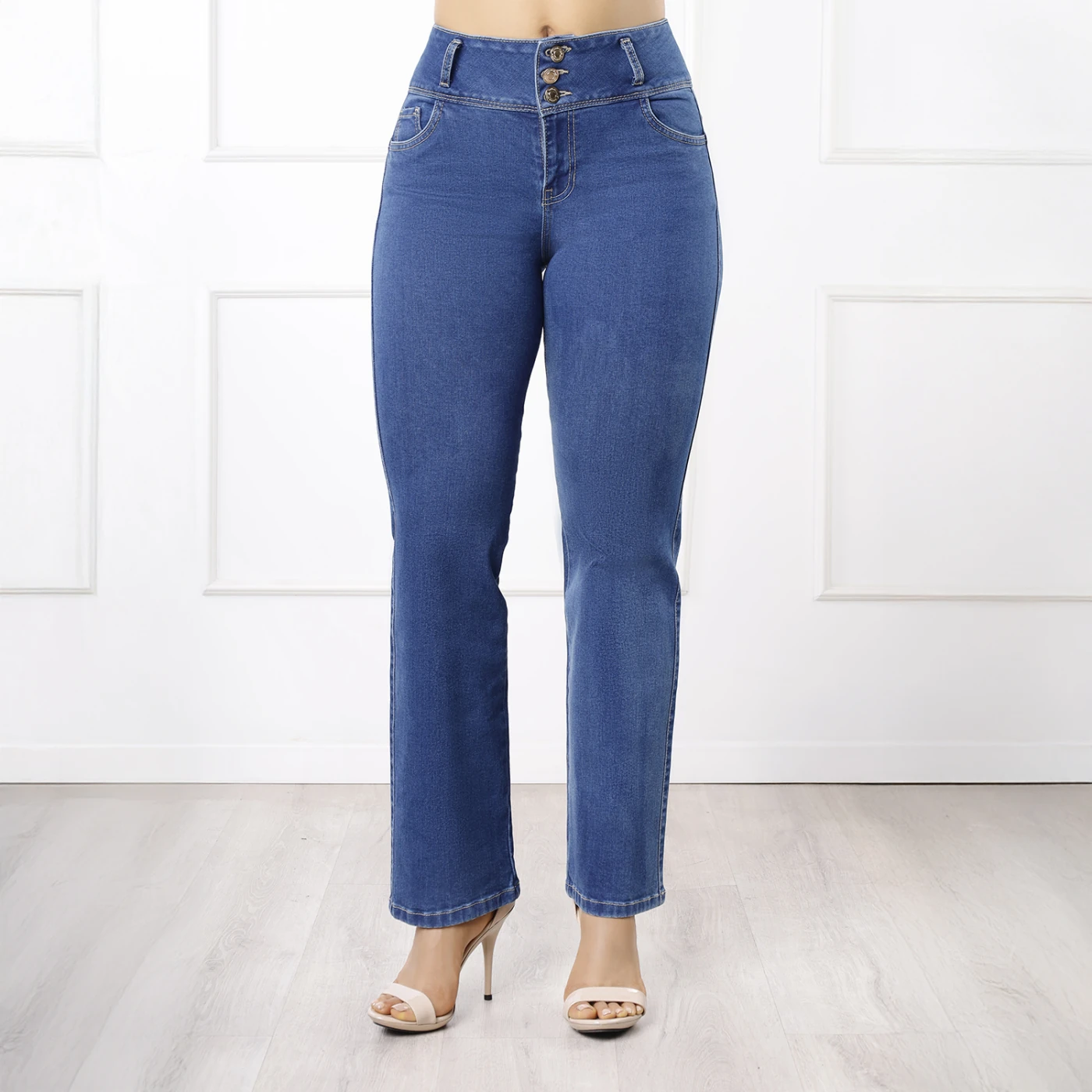 JEAN RECTO MUJER KANSAS ELY - 1