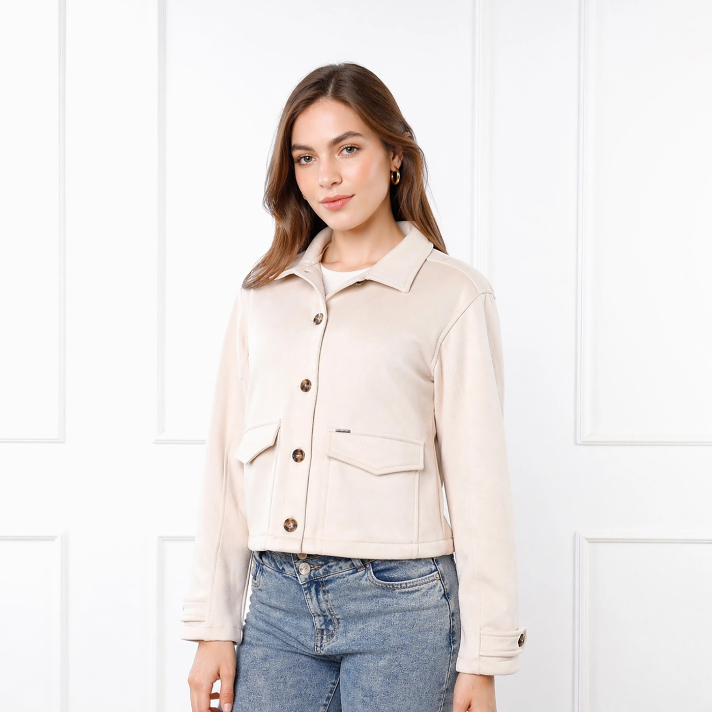 CASACA MUJER KANSAS MILANY SUEDE - 2