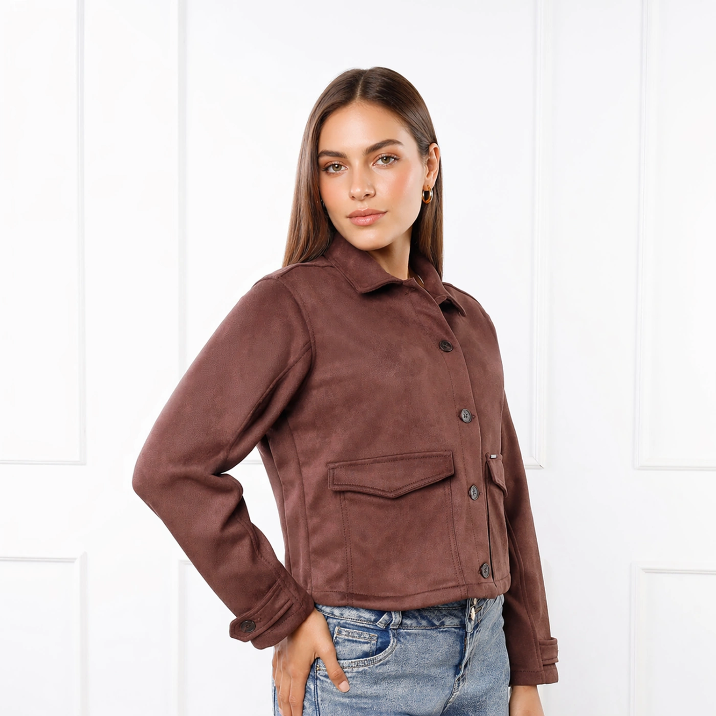 CASACA MUJER KANSAS MILANY SUEDE - 2