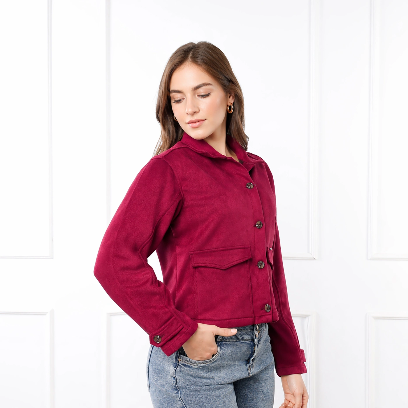 CASACA MUJER KANSAS MILANY SUEDE - 2