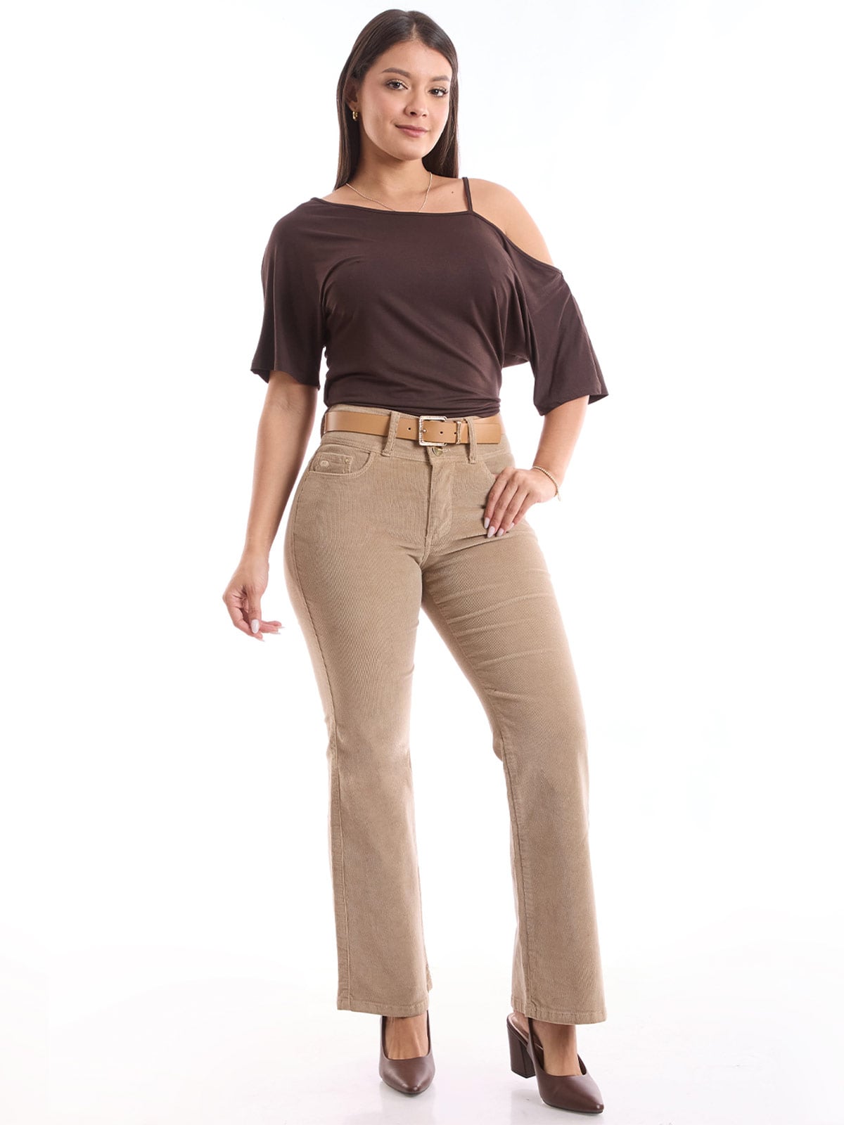 PANTALÓN FLARE MUJER METAL JEANS BARBARA - 1