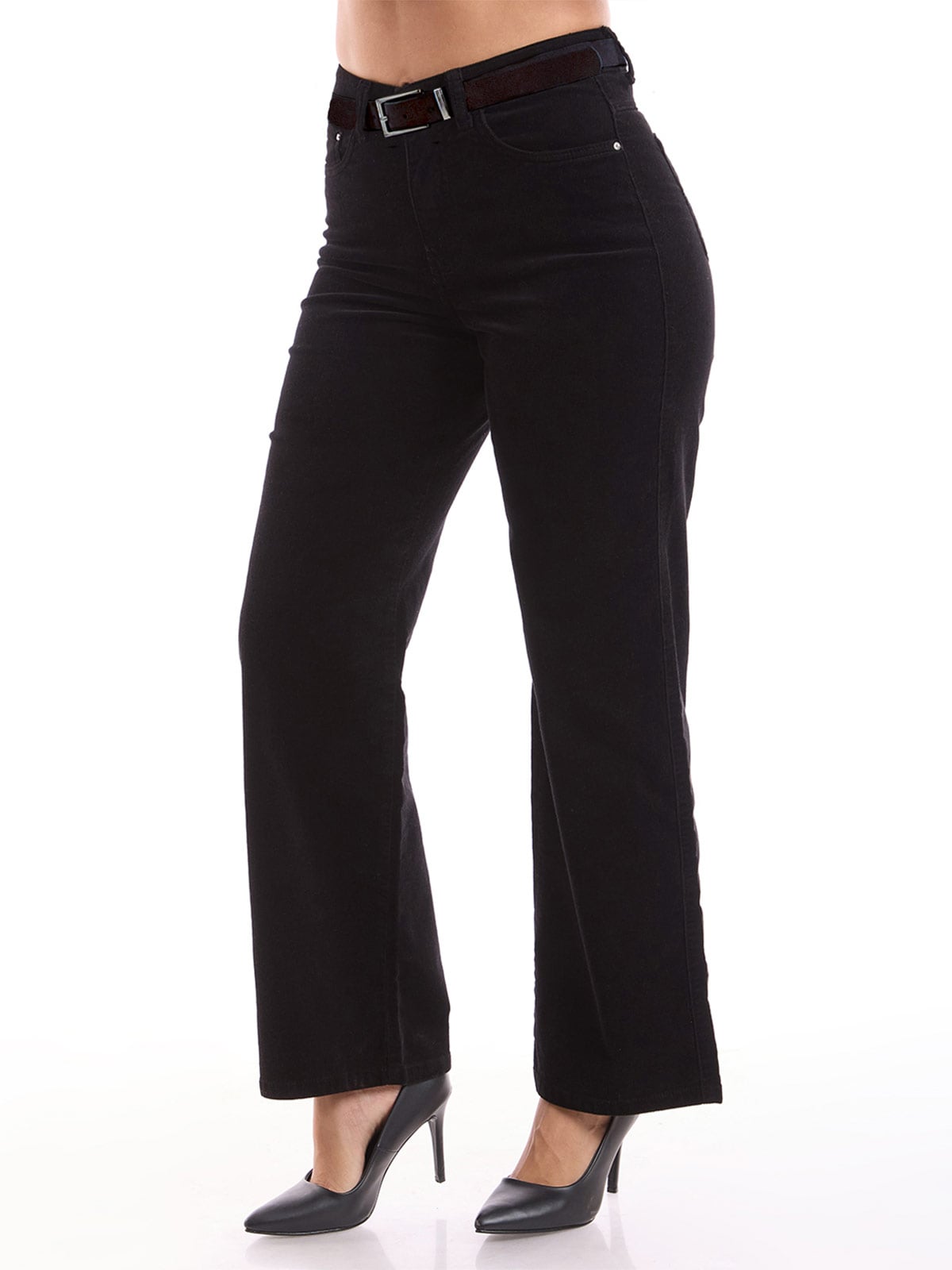 PANTALÓN STRAGHT MUJER METAL BELLA - 3