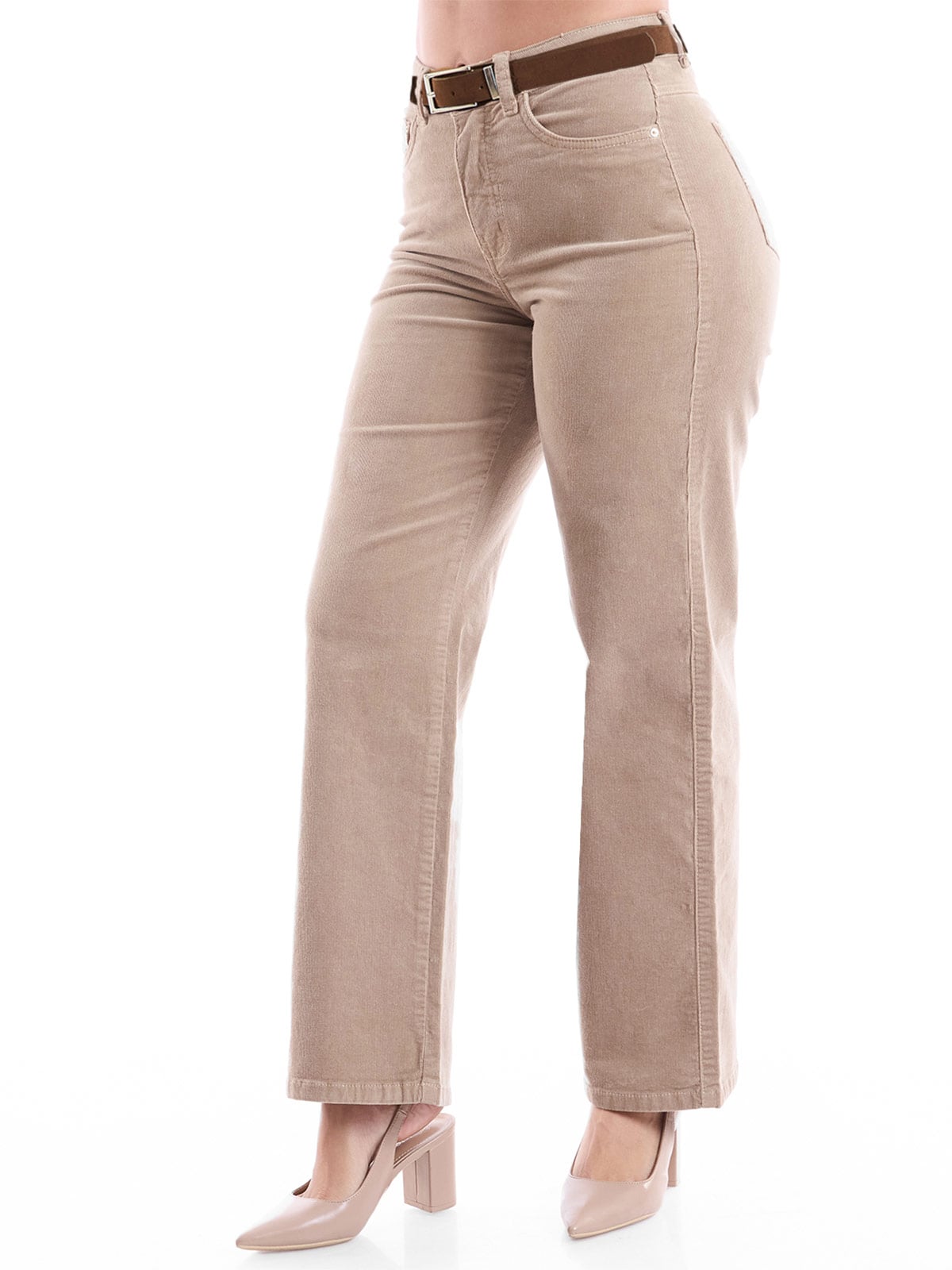 PANTALÓN STRAGHT MUJER METAL BELLA - 3