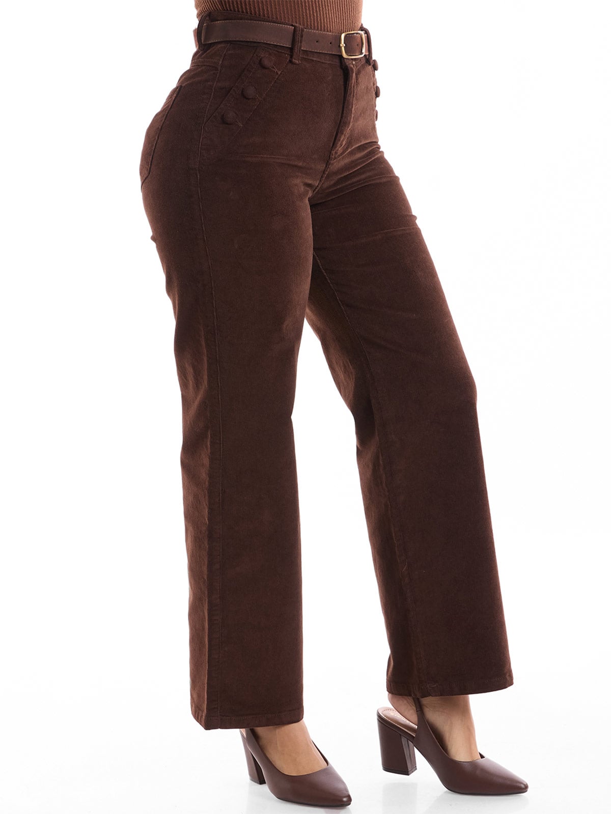 PANTALÓN WIDE LEG MUJER METAL JEANS DELIA - 4