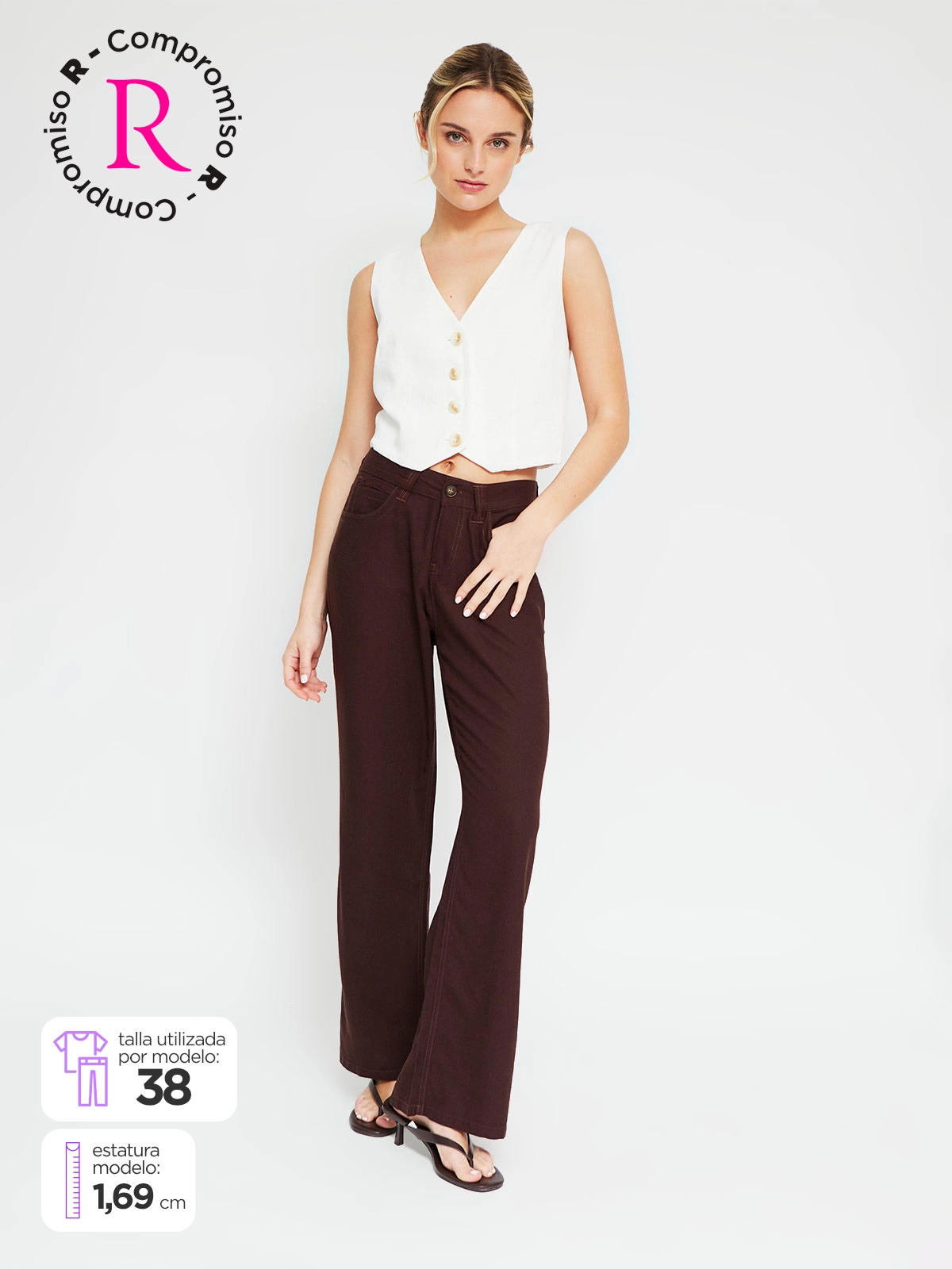 PANTALÓN REGULAR MUJER INDEX - 1