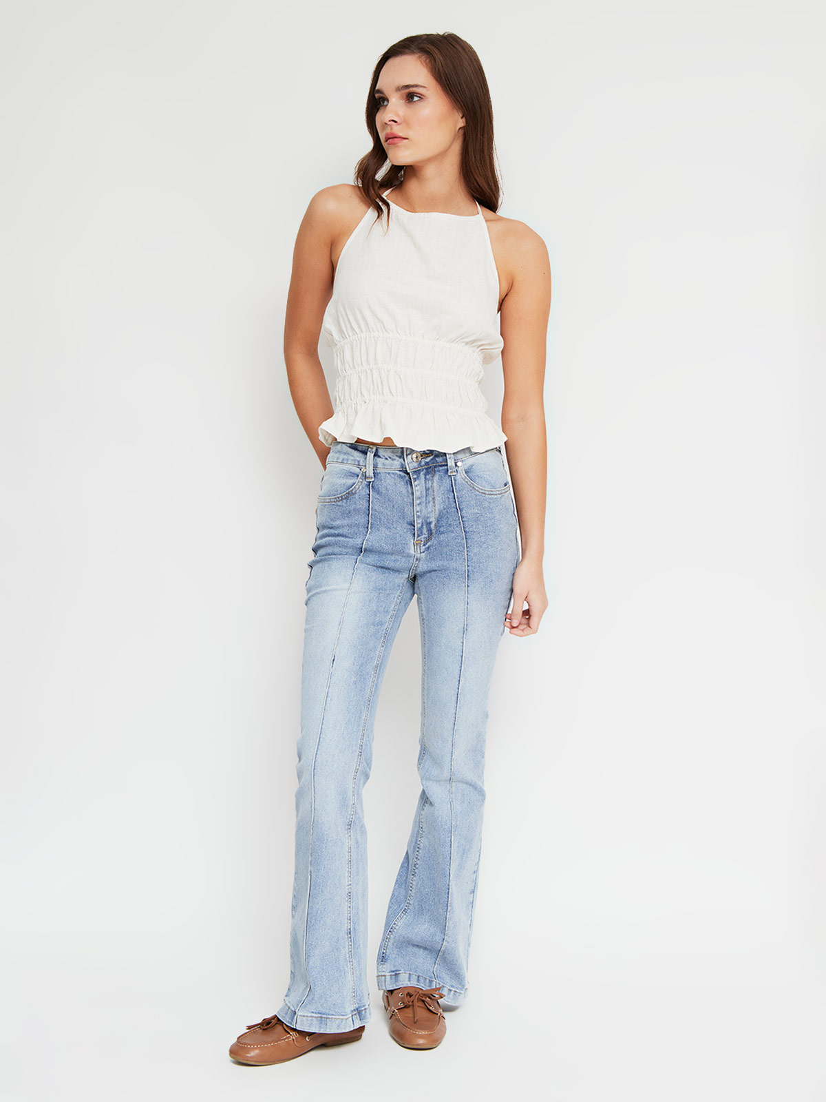 BLUSA SIN MANGAS ALGODÓN MUJER INDEX - 4