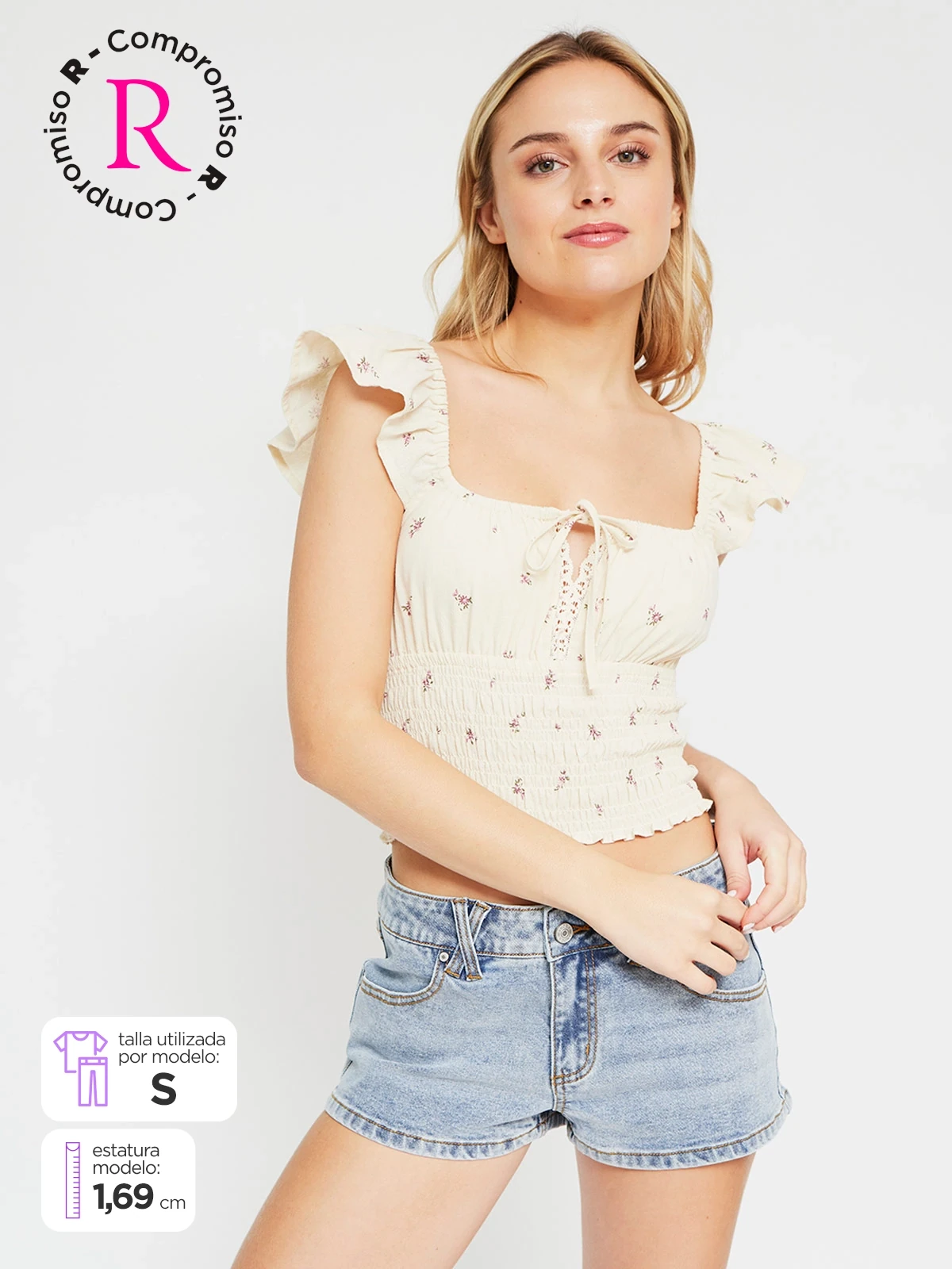BLUSA SIN MANGAS MUJER INDEX - 1