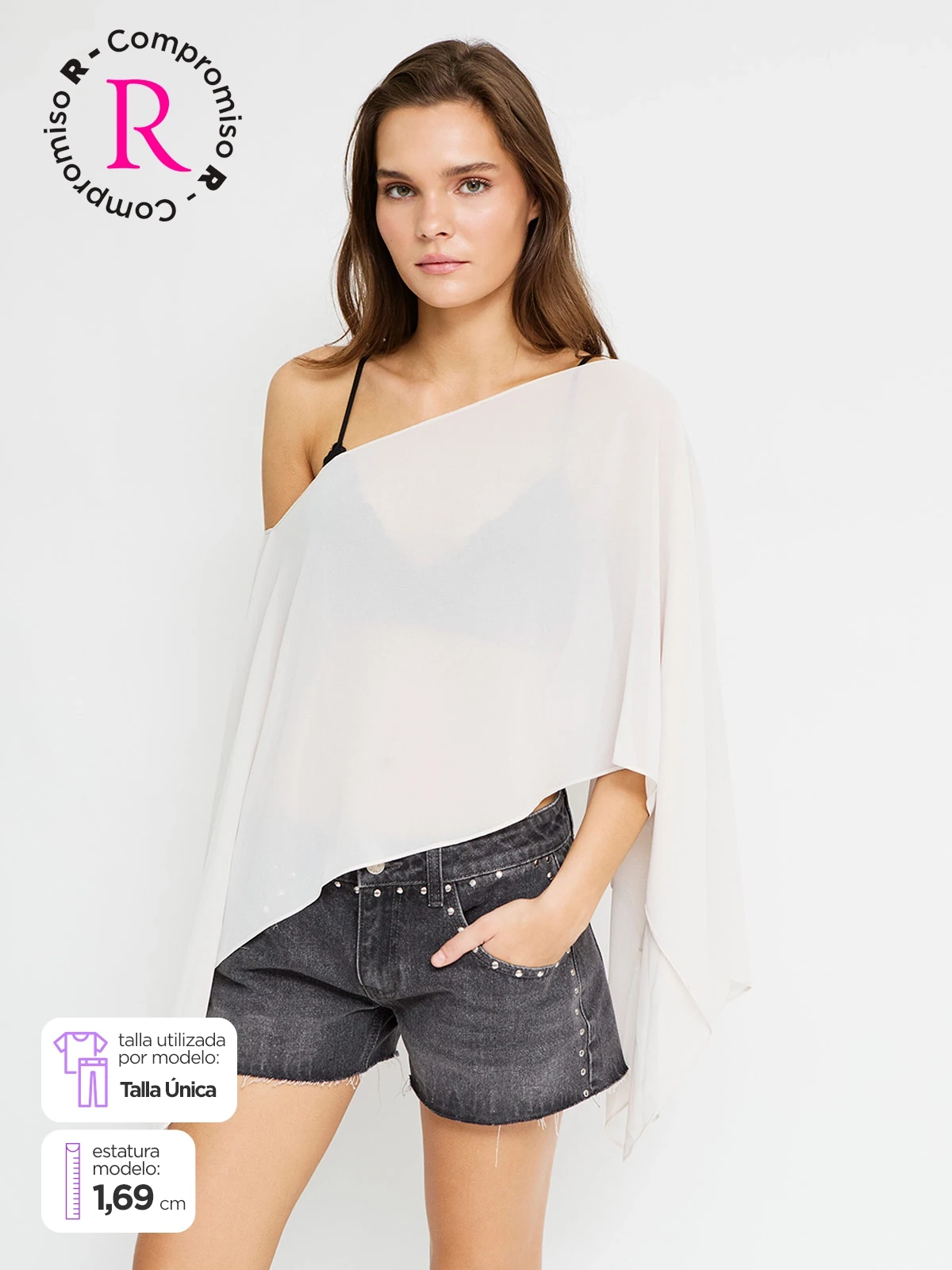 BLUSA SIN MANGAS MUJER INDEX - 1
