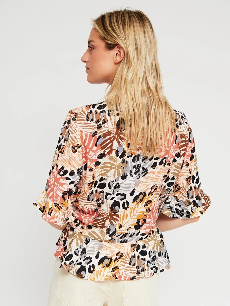 BLUSA MANGA CORTA MUJER BARBADOS - 2