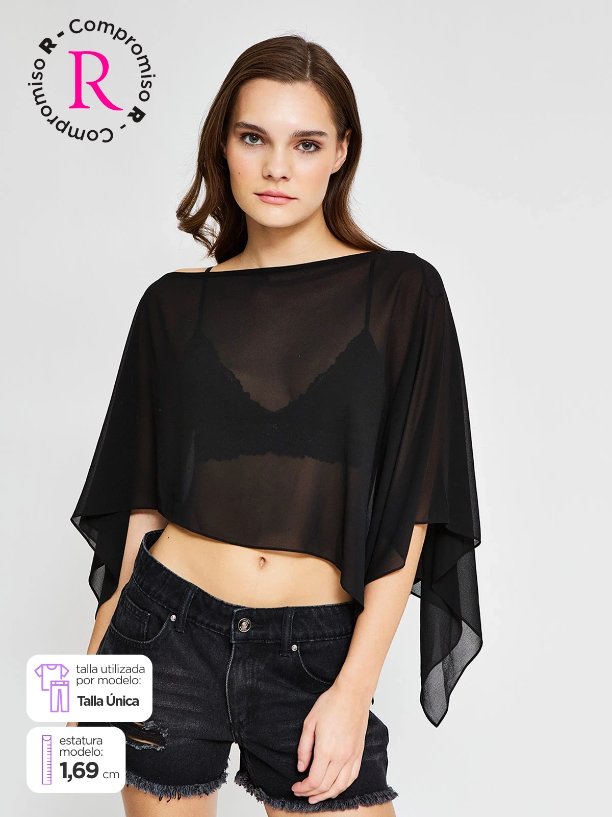 BLUSA SIN MANGAS MUJER INDEX - 1