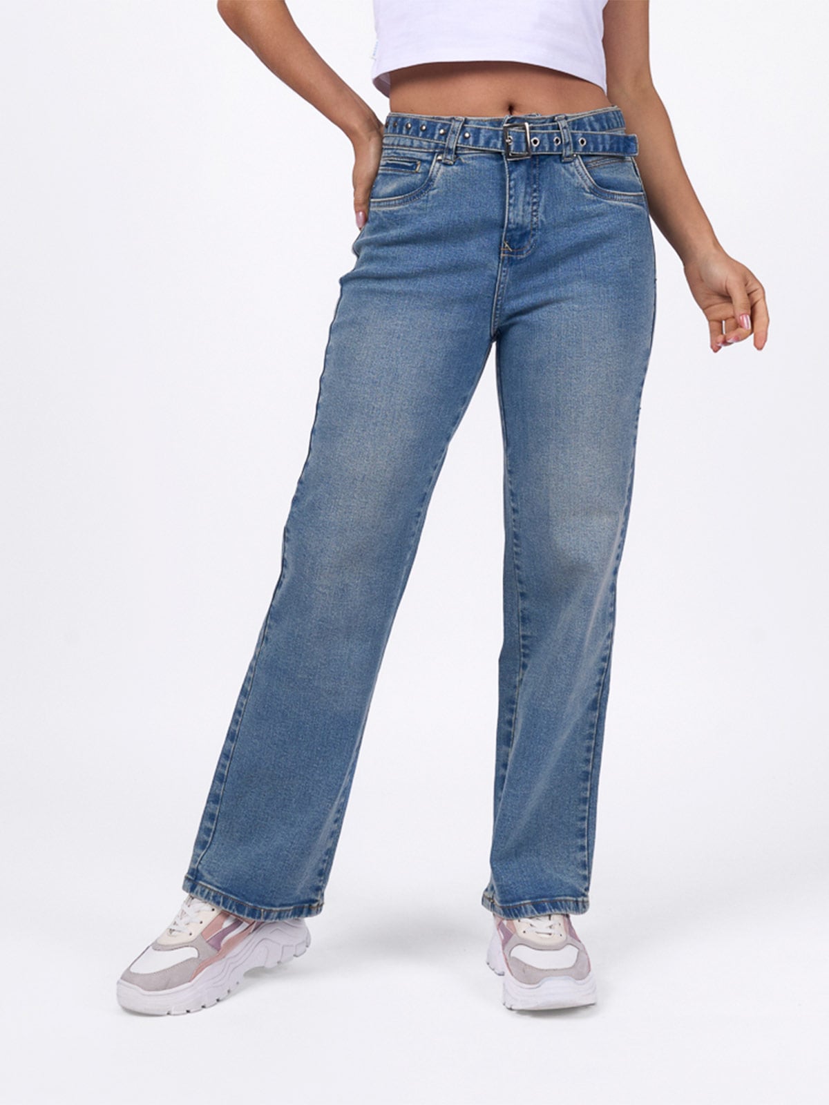 JEANS RECTO MUJER MACHINE RAQUELI - 2