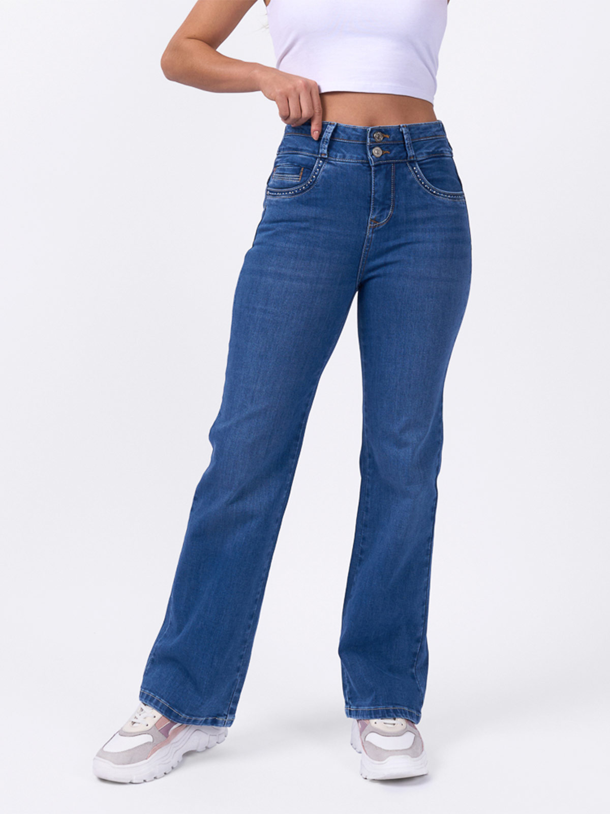 JEANS MUJER MACHINE AMELIA - 2