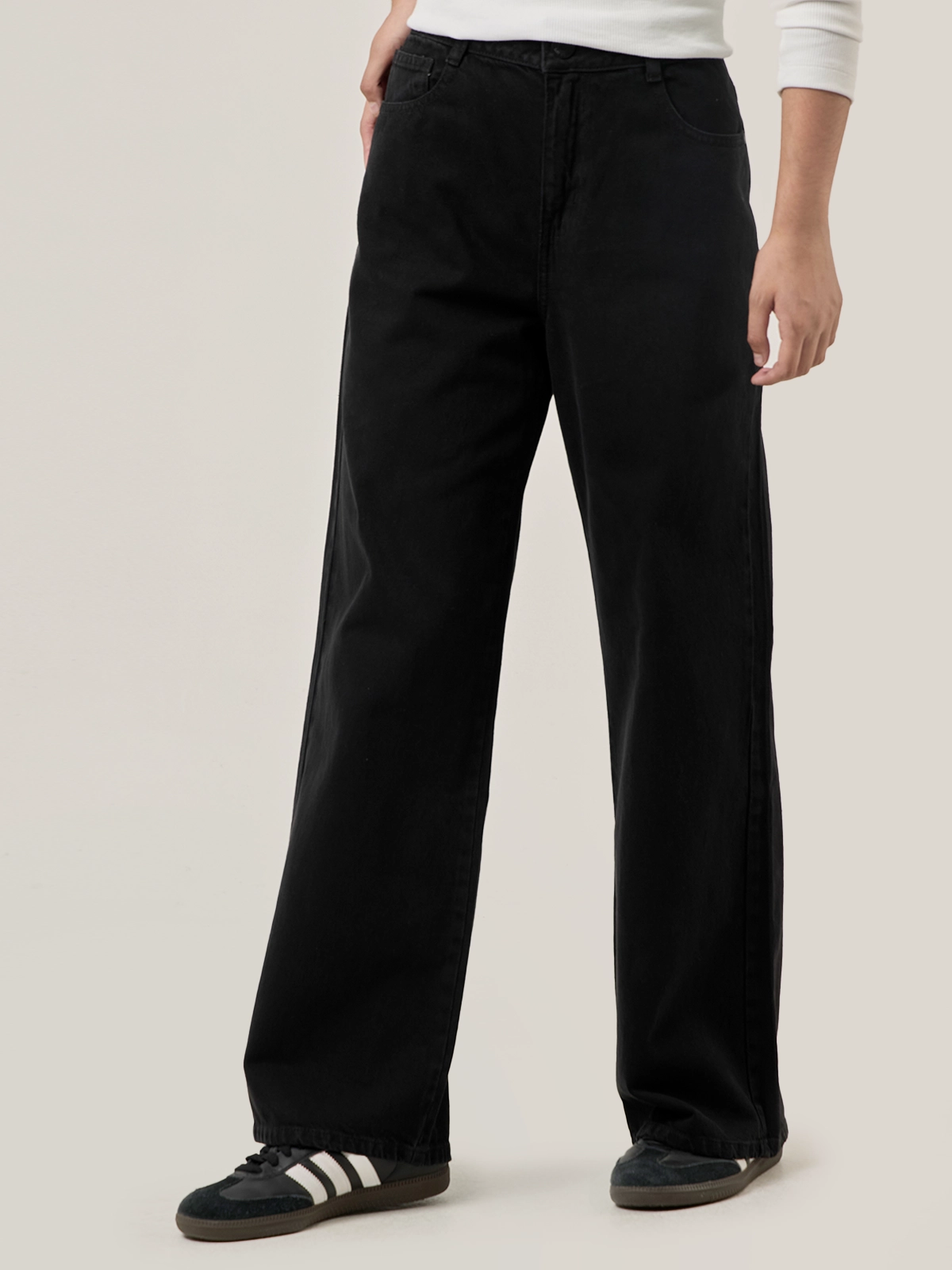 JEANS WIDE LEG MUJER INDEX RIGIDO - 3