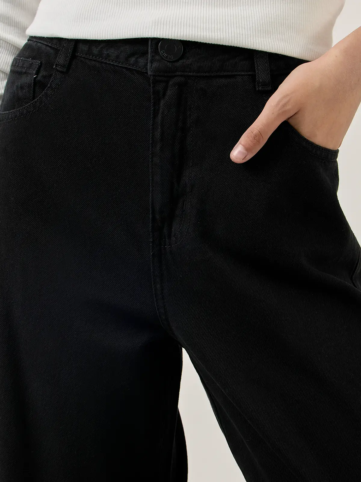 JEANS WIDE LEG MUJER INDEX RIGIDO - 4