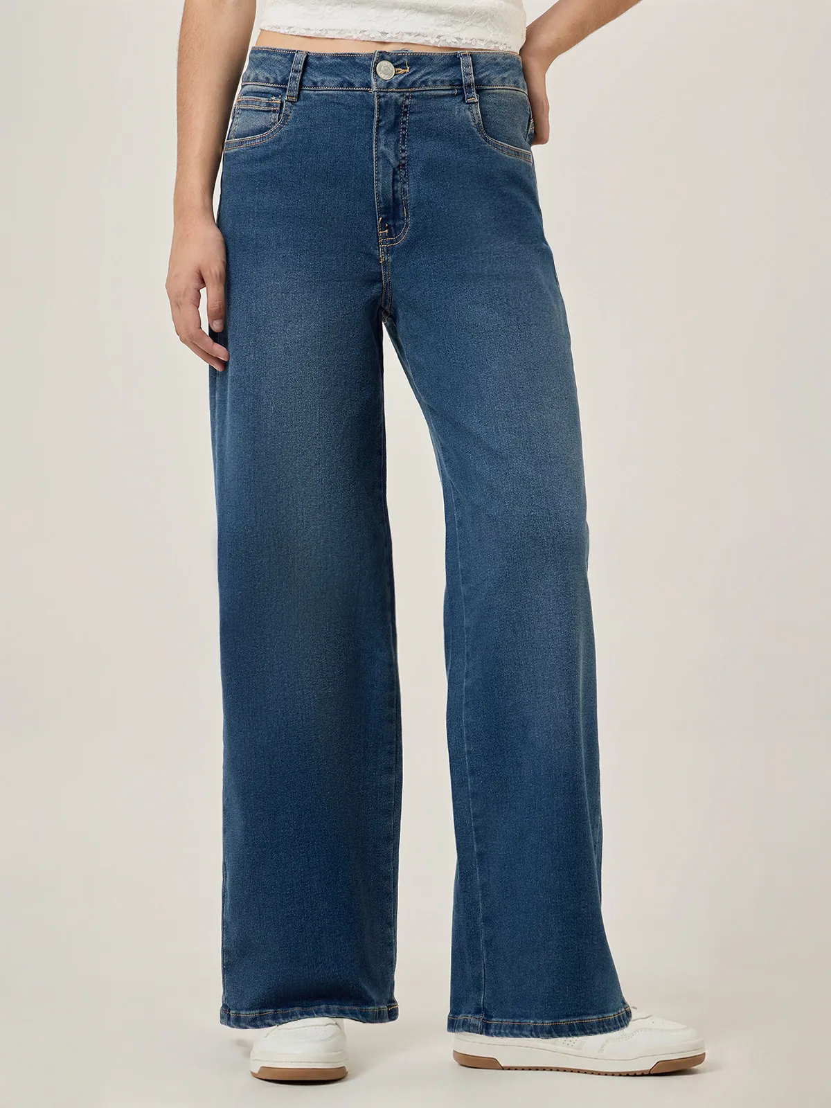 JEANS WIDE LEG MUJER INDEX - 3