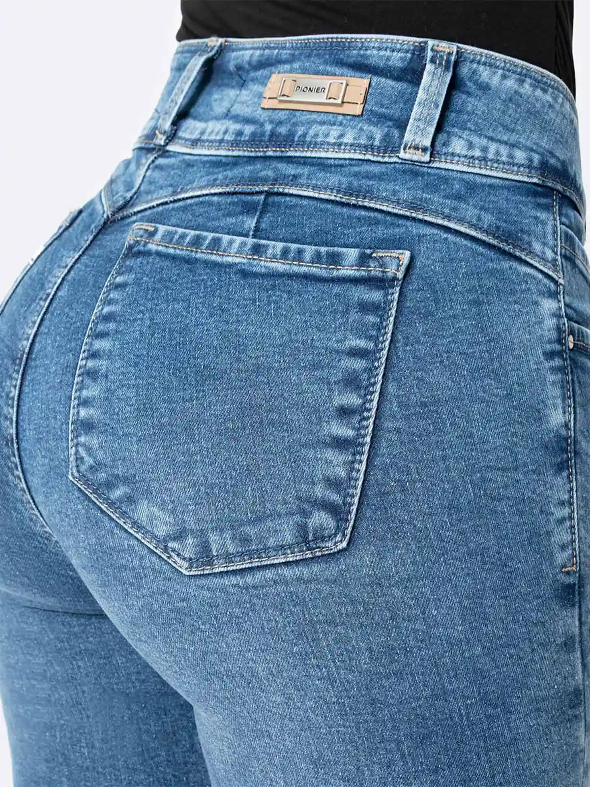 JEANS FLARE MUJER PIONIER - 5