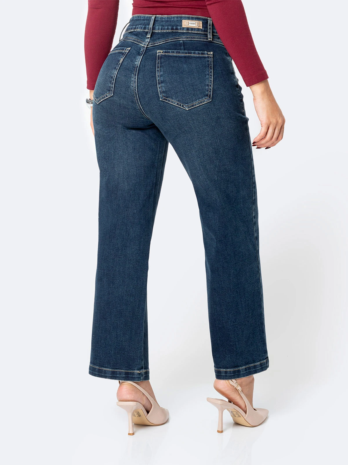 JEANS STRAIGHT MUJER PIONIER - 3