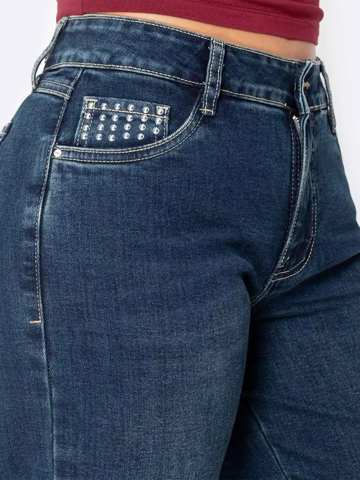 JEANS STRAIGHT MUJER PIONIER - 4