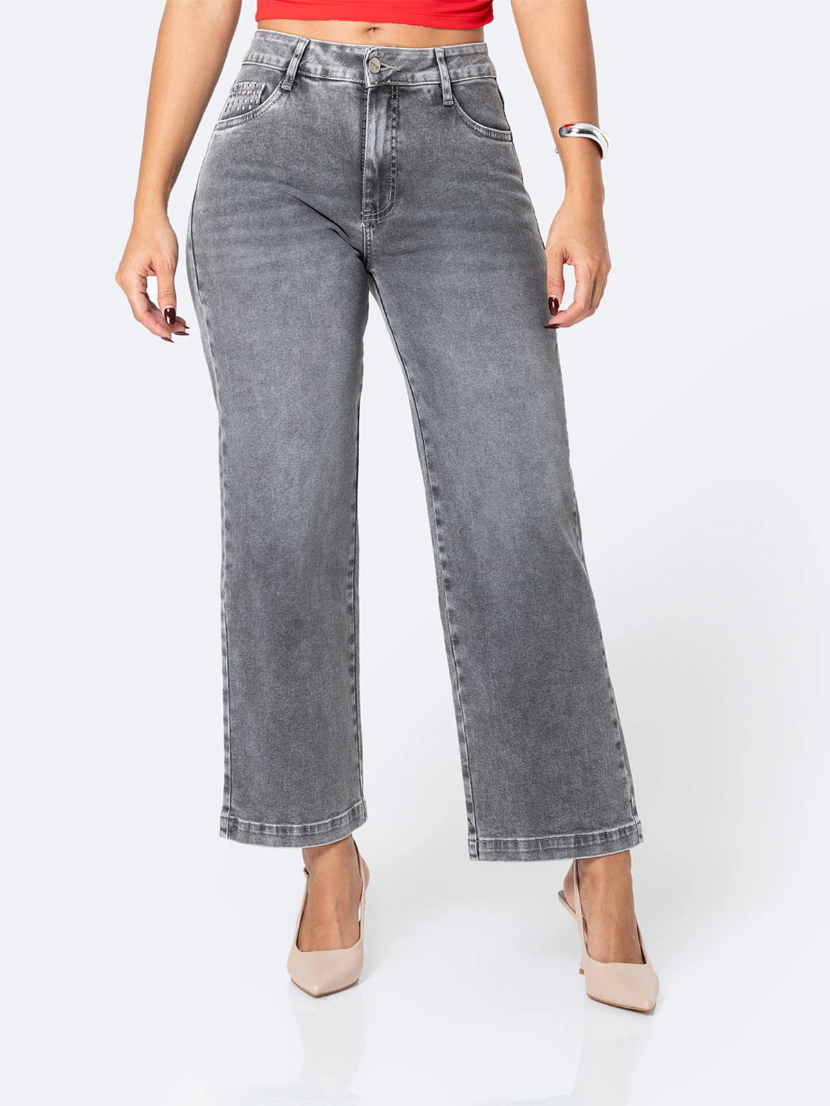 JEANS STRAIGHT MUJER PIONIER - 2