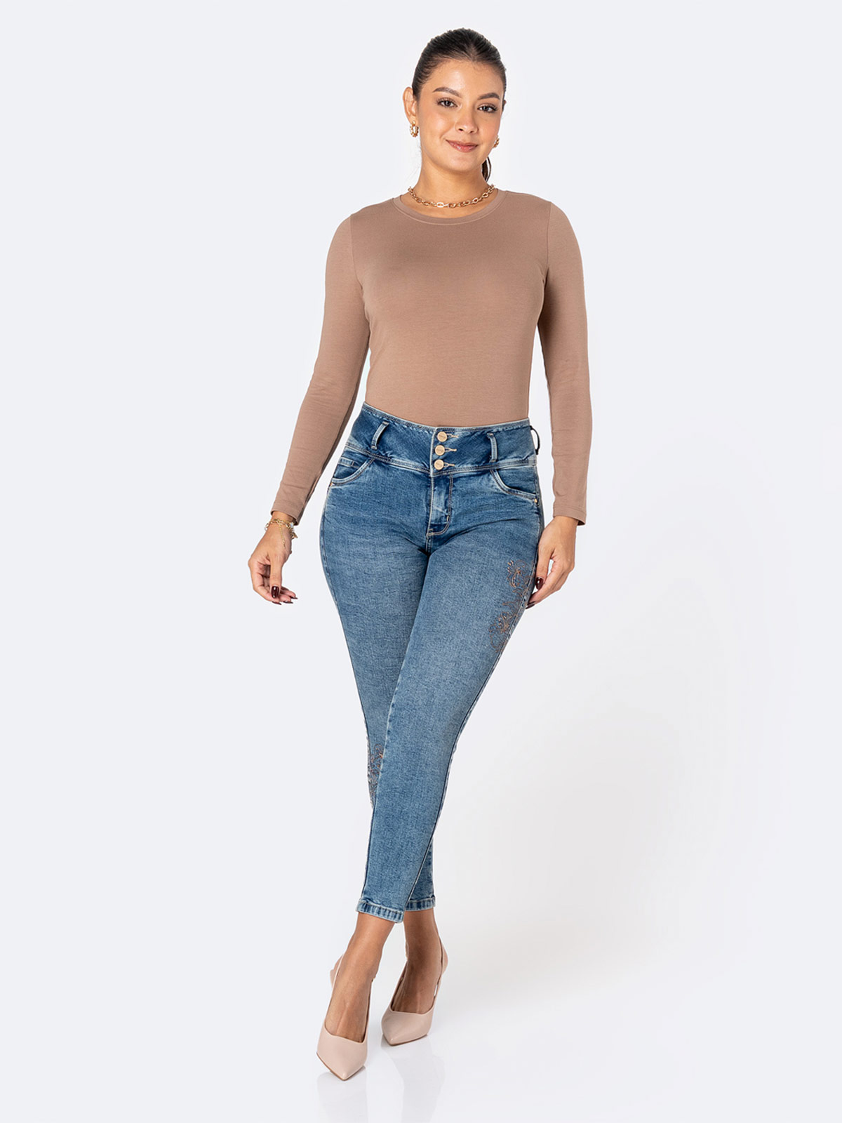JEAN SKINNY MUJER PIONIER JUNOH - 1
