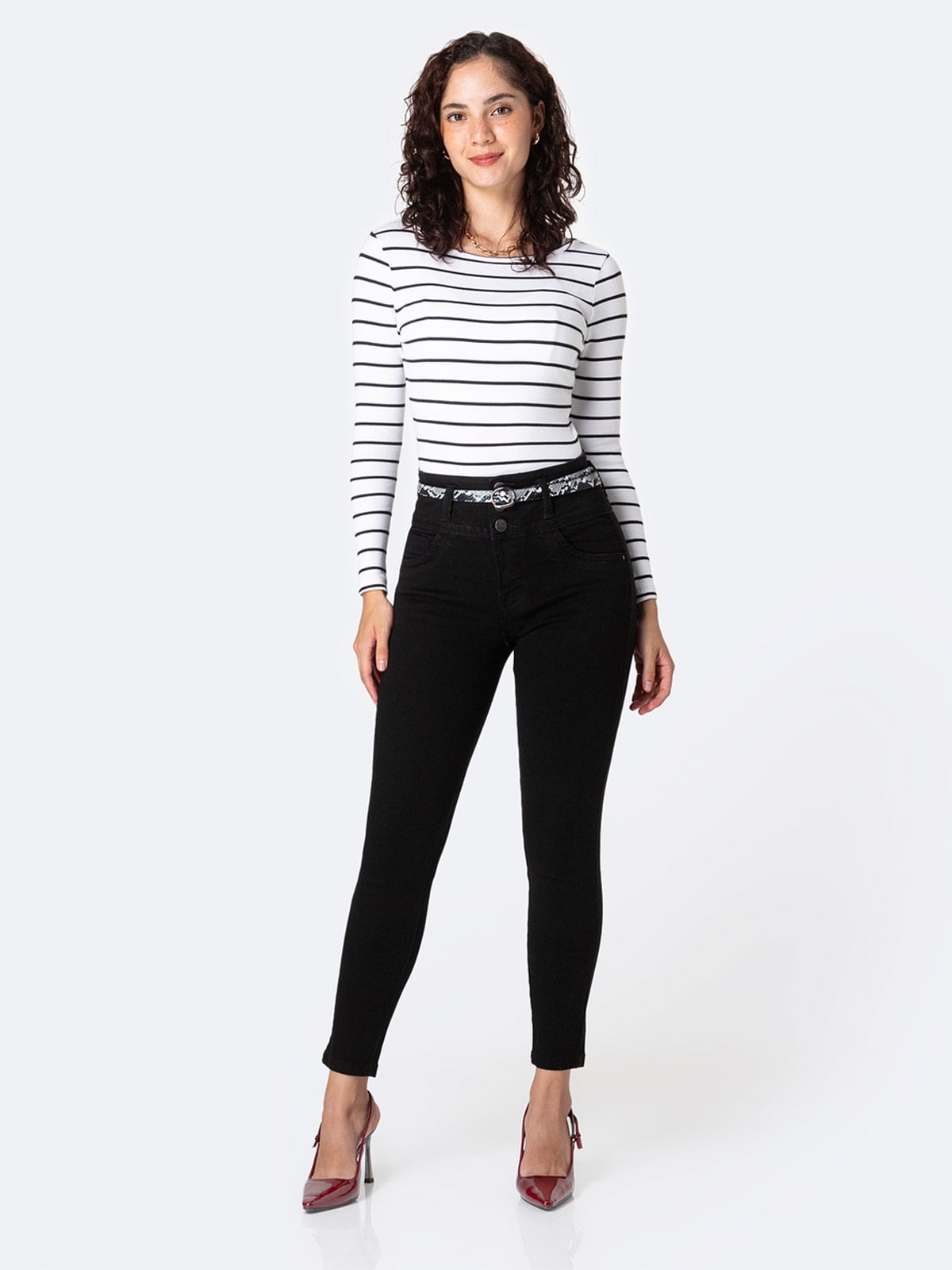 JEANS SKINNY MUJER PIONIER - 1