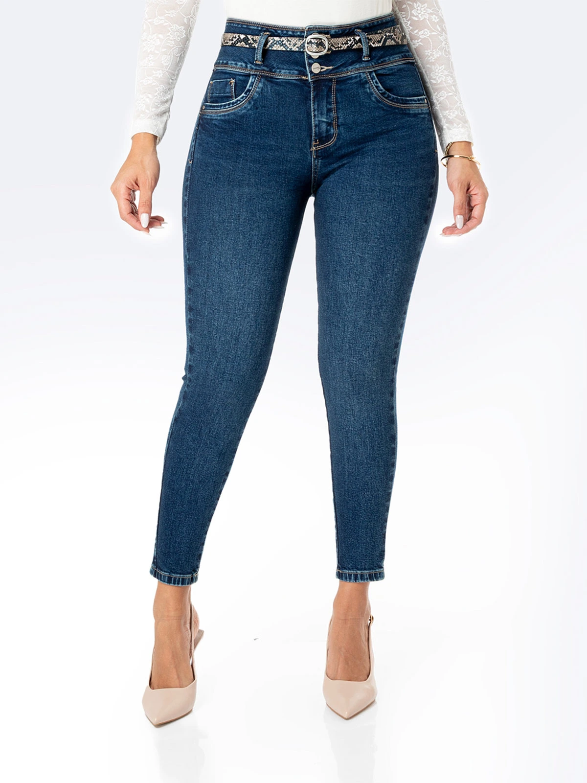 JEANS SKINNY MUJER PIONIER - 2