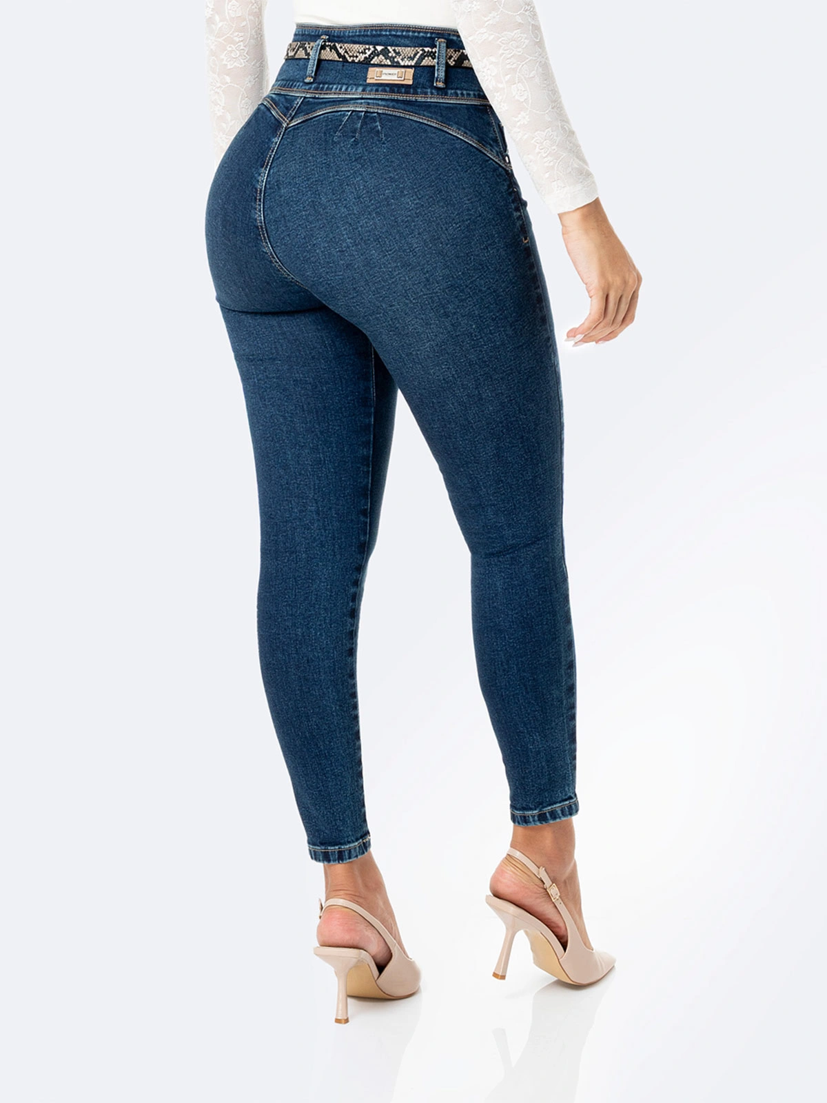 JEANS SKINNY MUJER PIONIER - 3