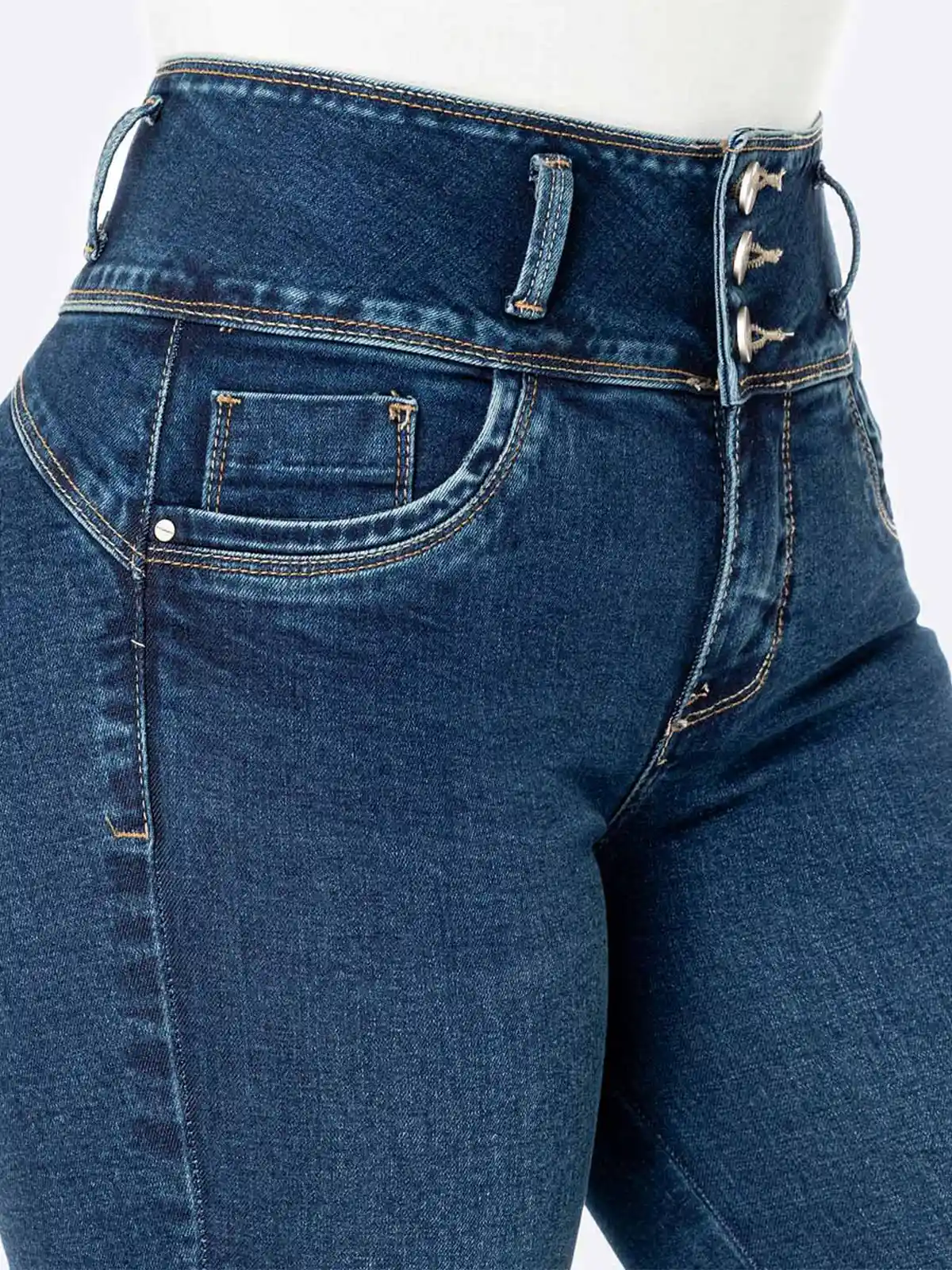JEANS SKINNY MUJER PIONIER - 4