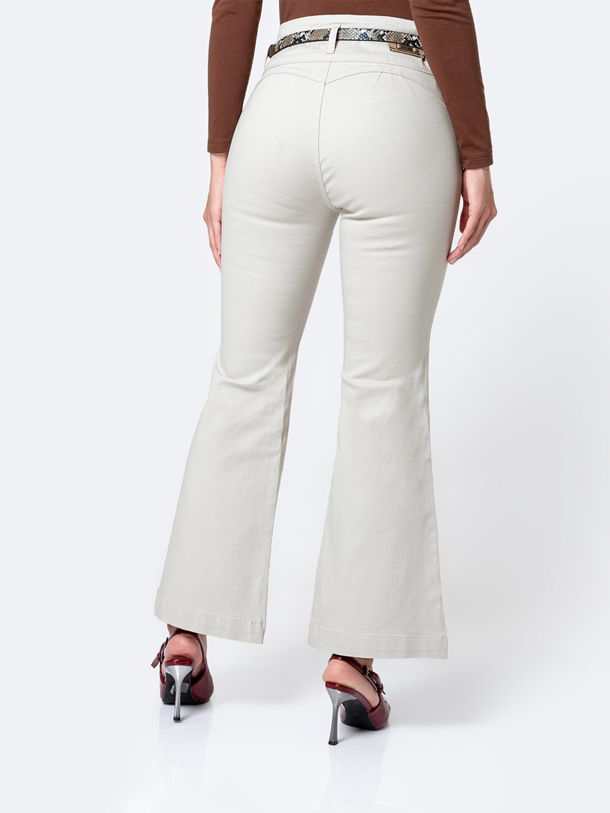 PANTALÓN FLARE MUJER PIONIER BRENHI - 3