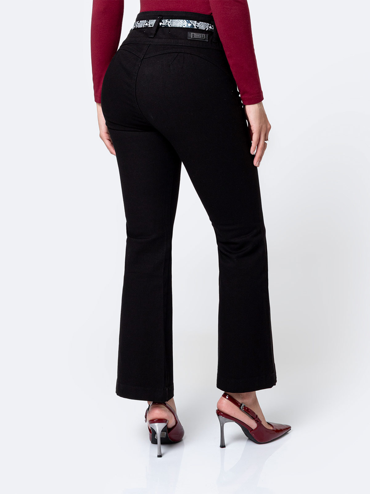 PANTALÓN FLARE MUJER PIONIER BRENHI - 3