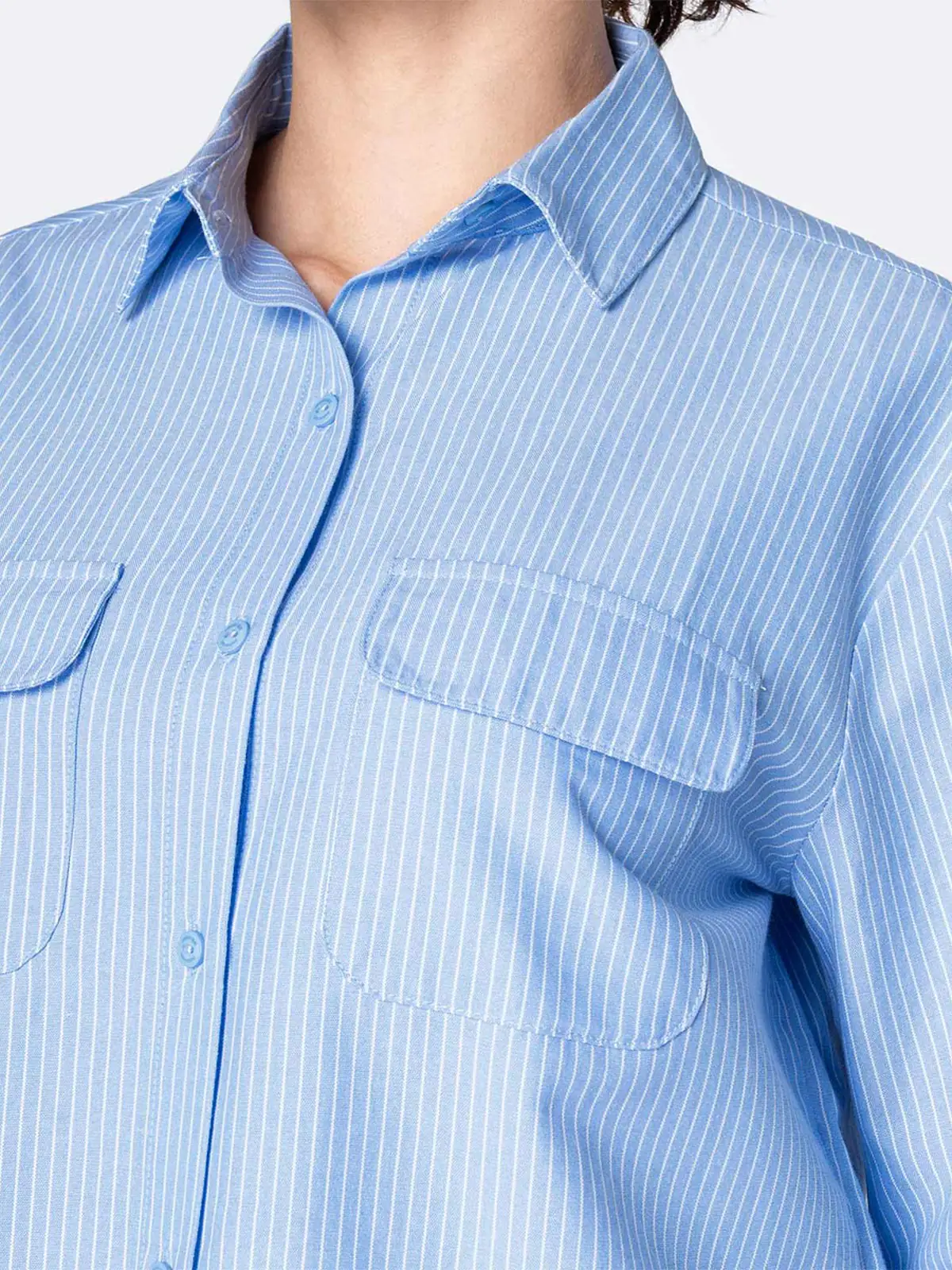 BLUSA REGULAR FIT MANGA LARGA MUJER PIONIER DAZURA - 3