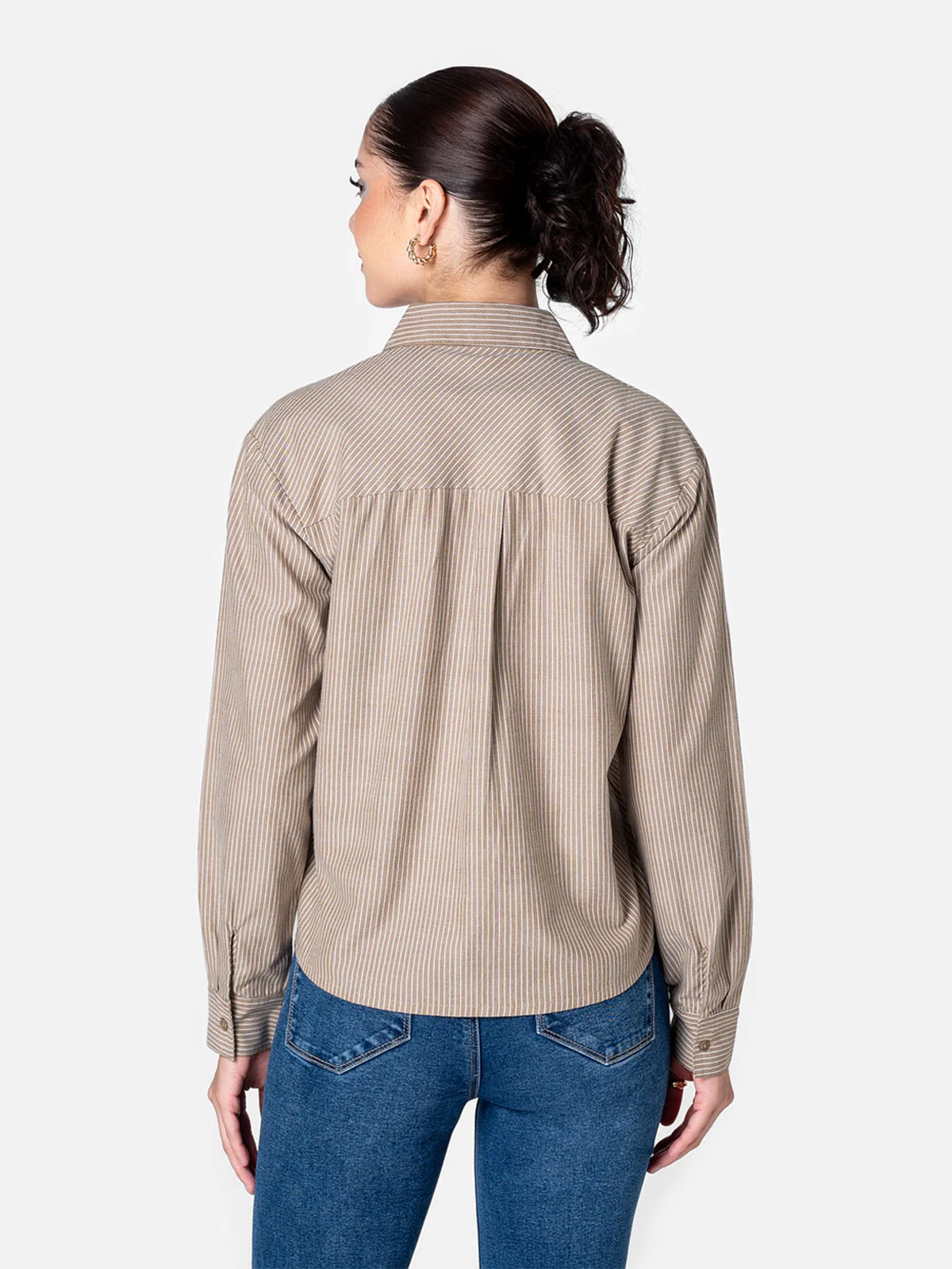 BLUSA REGULAR FIT MANGA LARGA MUJER PIONIER DAZURA - 2