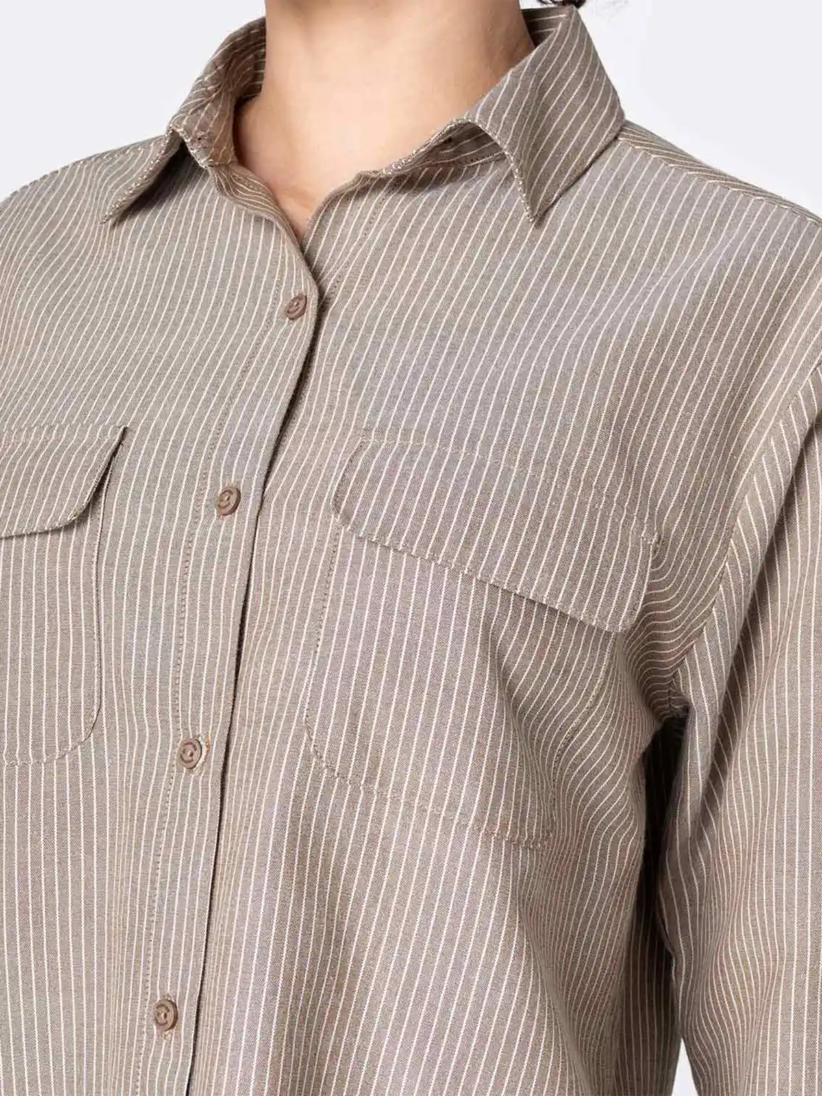 BLUSA REGULAR FIT MANGA LARGA MUJER PIONIER DAZURA - 3