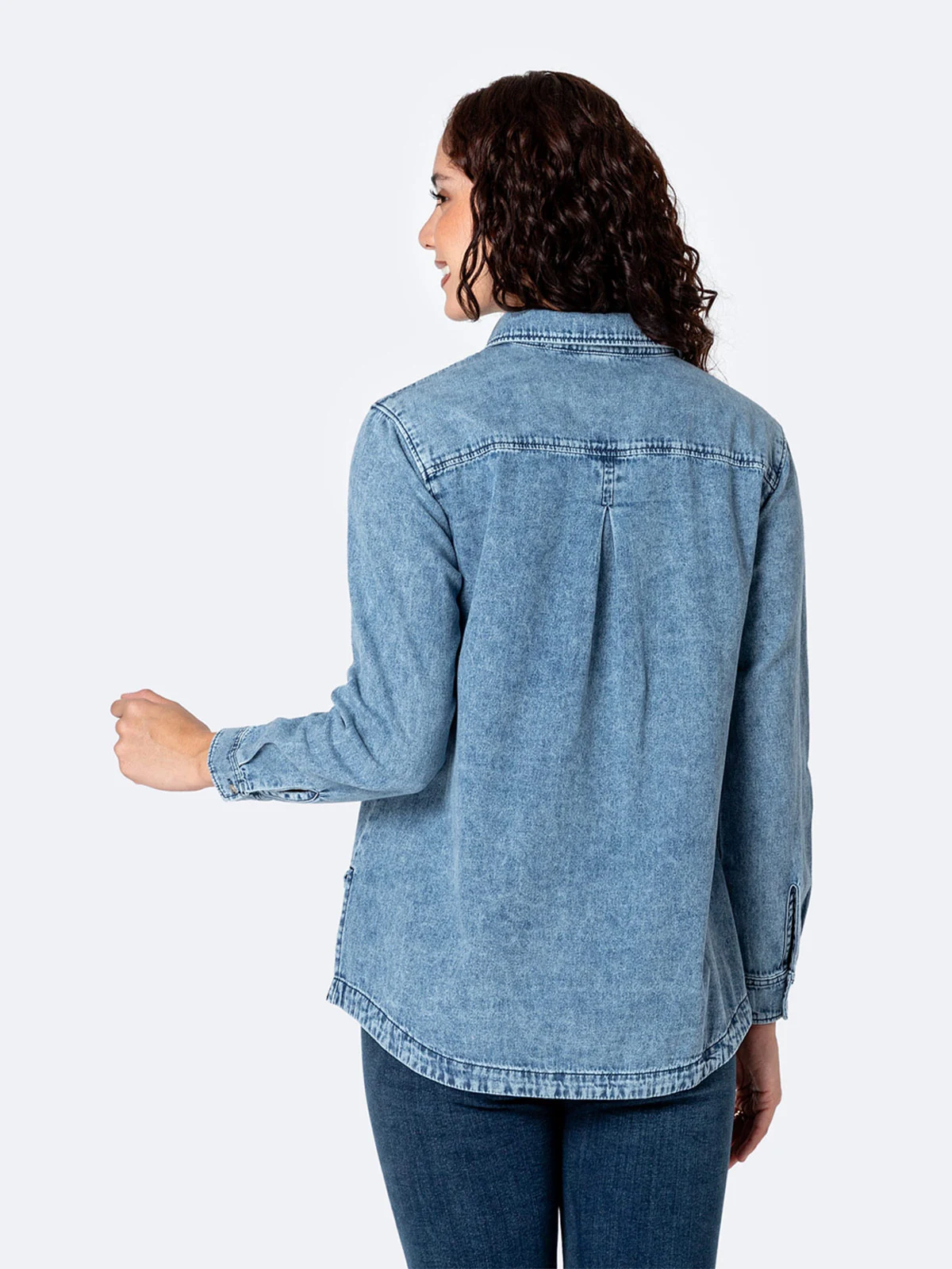 BLUSA MANGA LARGA OVERSIZE MUJER PIONIER GAYAH - 3