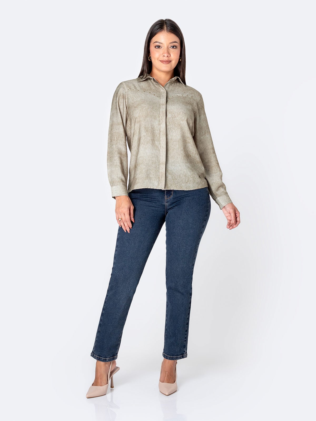 BLUSA MUJER PIONIER CAMISERA MADELIS - 1