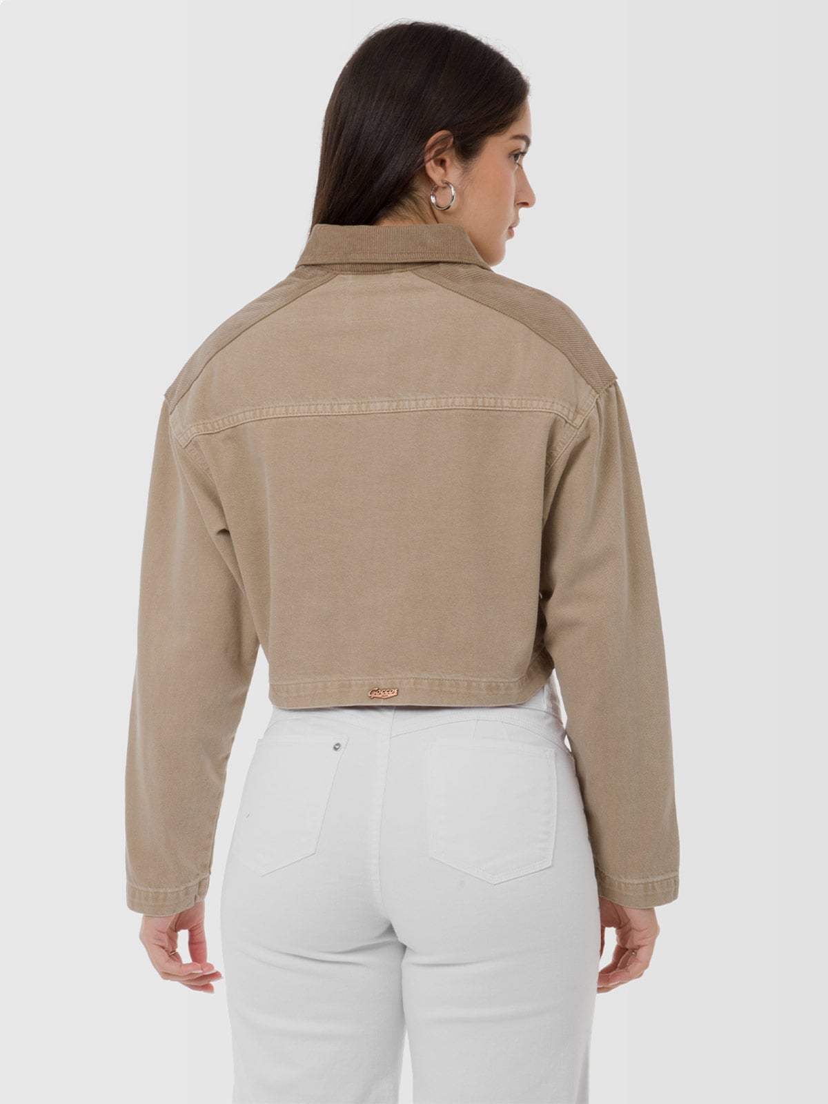 CASACA MUJER GOCCOS MOXIS SIN FORRO - 2