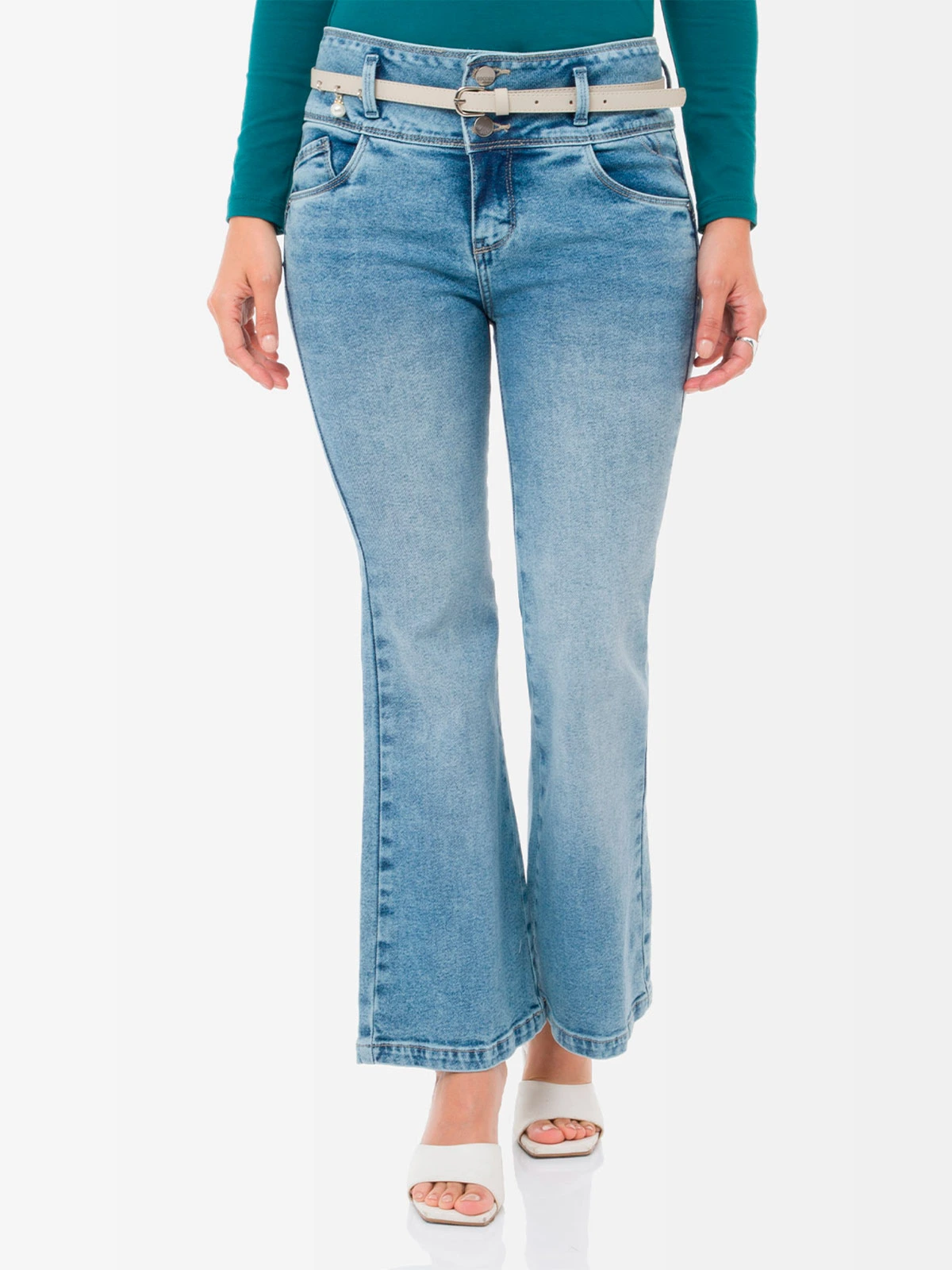 JEAN FLARE MUJER GOCCOS BOOT CUT DANA - 2