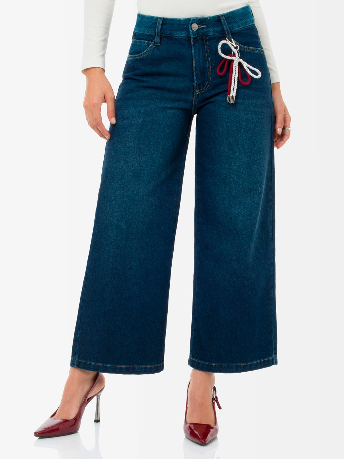 JEAN WIDELEG MUJER GOCCOS CULOTTE VAIRE - 2