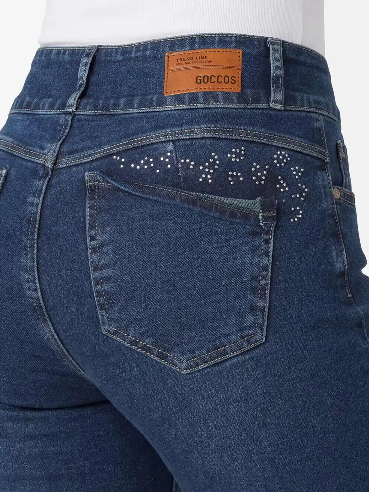 JEAN SEMI PITILLO MUJER GOCCOS ELYSSE - 3