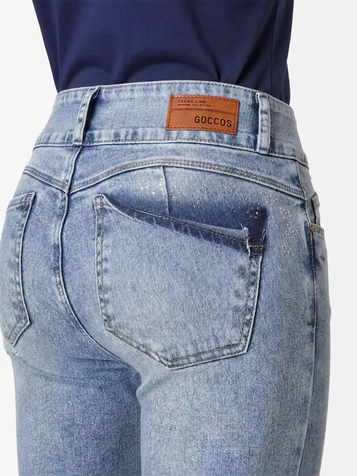 JEAN SEMI PITILLO MUJER GOCCOS ELYSSE - 3
