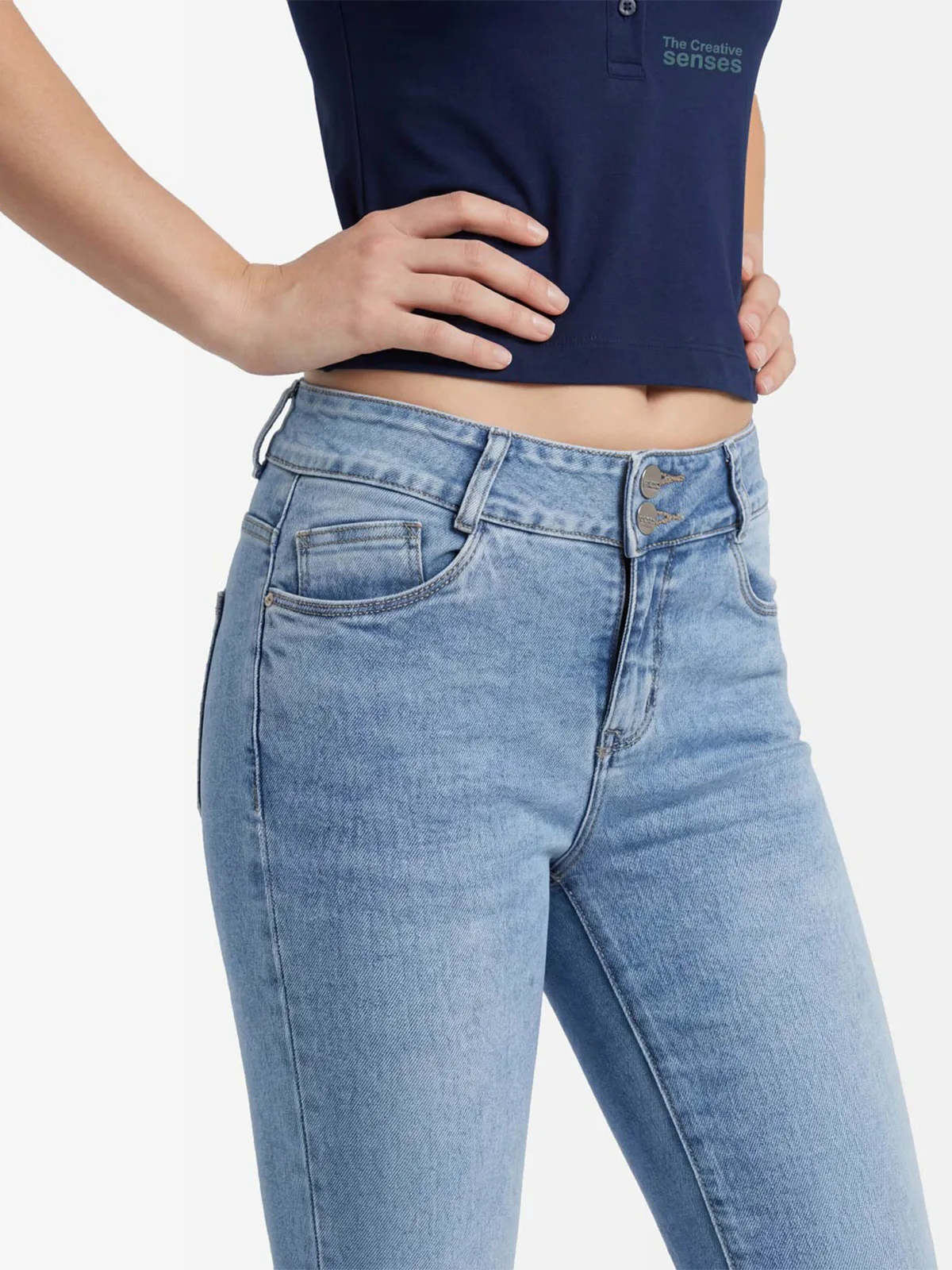 JEAN SEMI PITILLO MUJER GOCCOS ELYSSE - 4