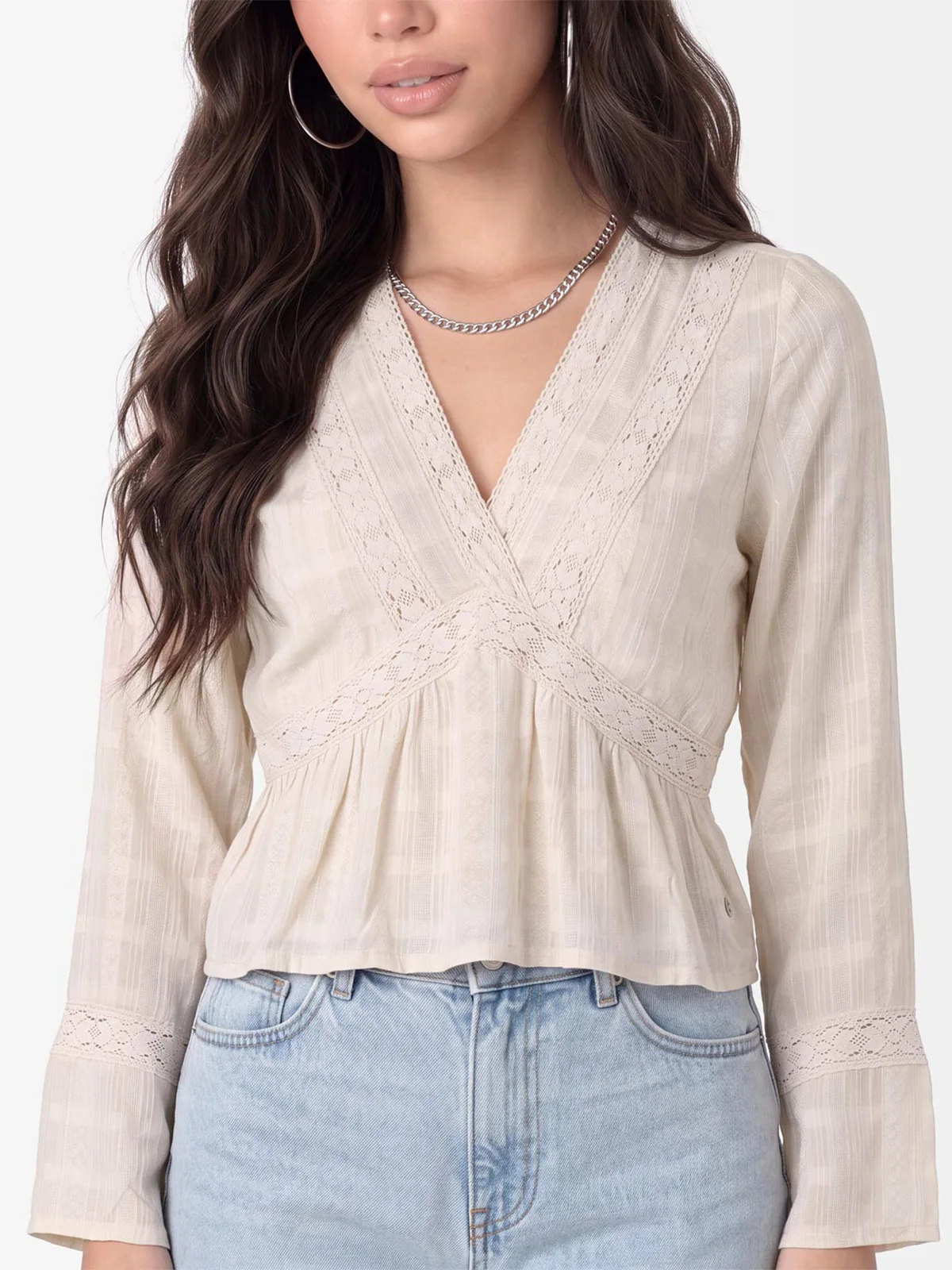 BLUSA MANGA LARGA MUJER GOCCOS NORAE - 3