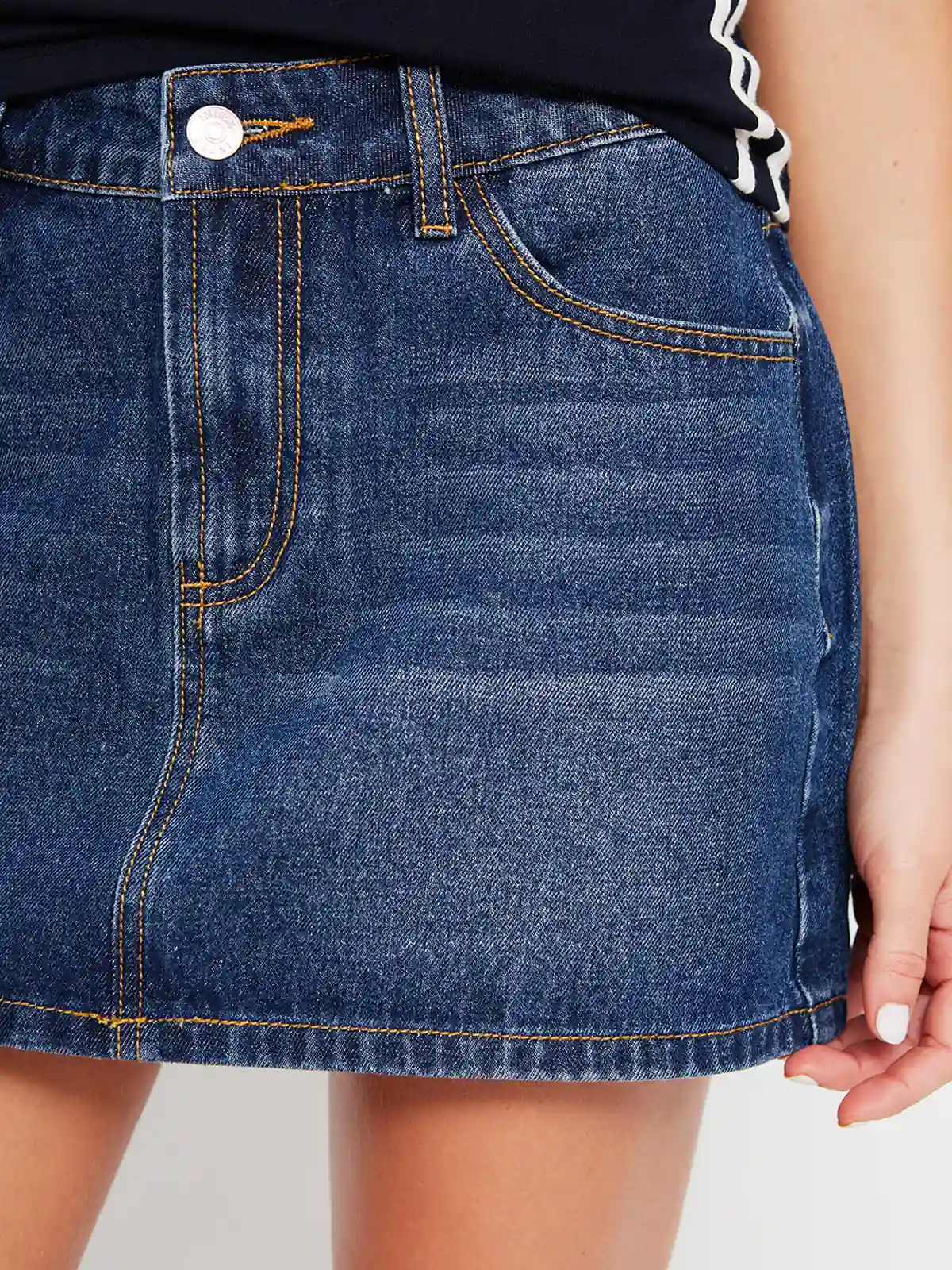 FALDA SHORT ALGODÓN MUJER INDEX - 4