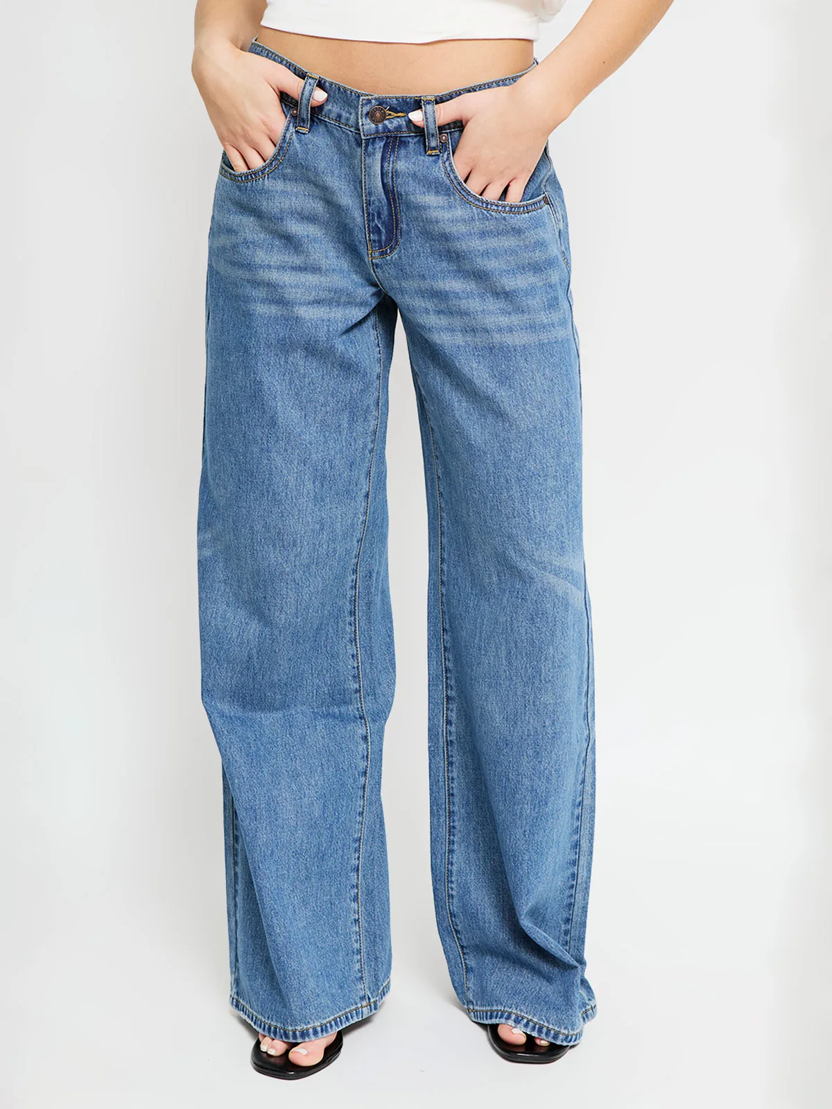 JEANS ALGODÓN REGULAR MUJER INDEX - 2