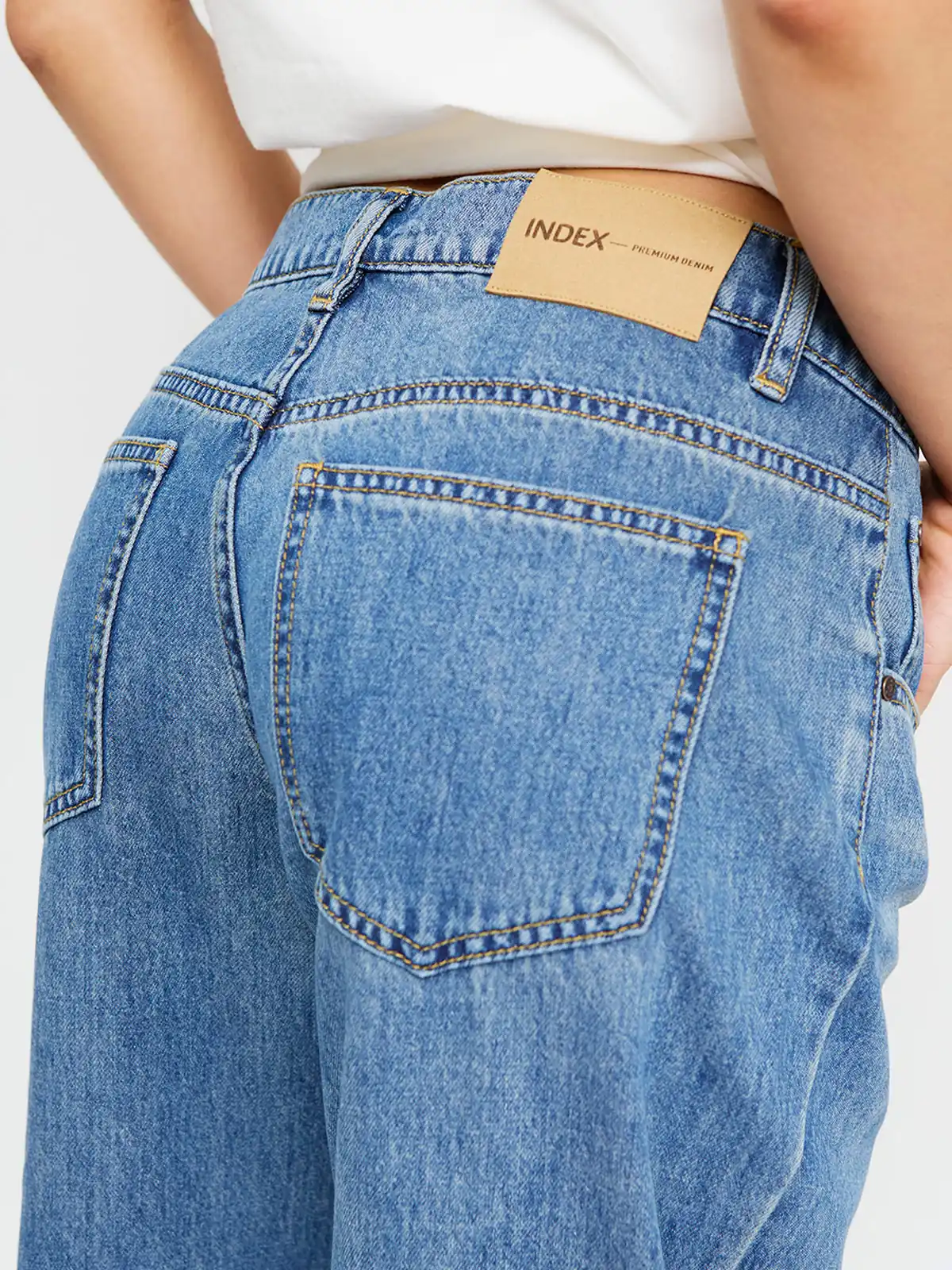 JEANS ALGODÓN REGULAR MUJER INDEX - 4