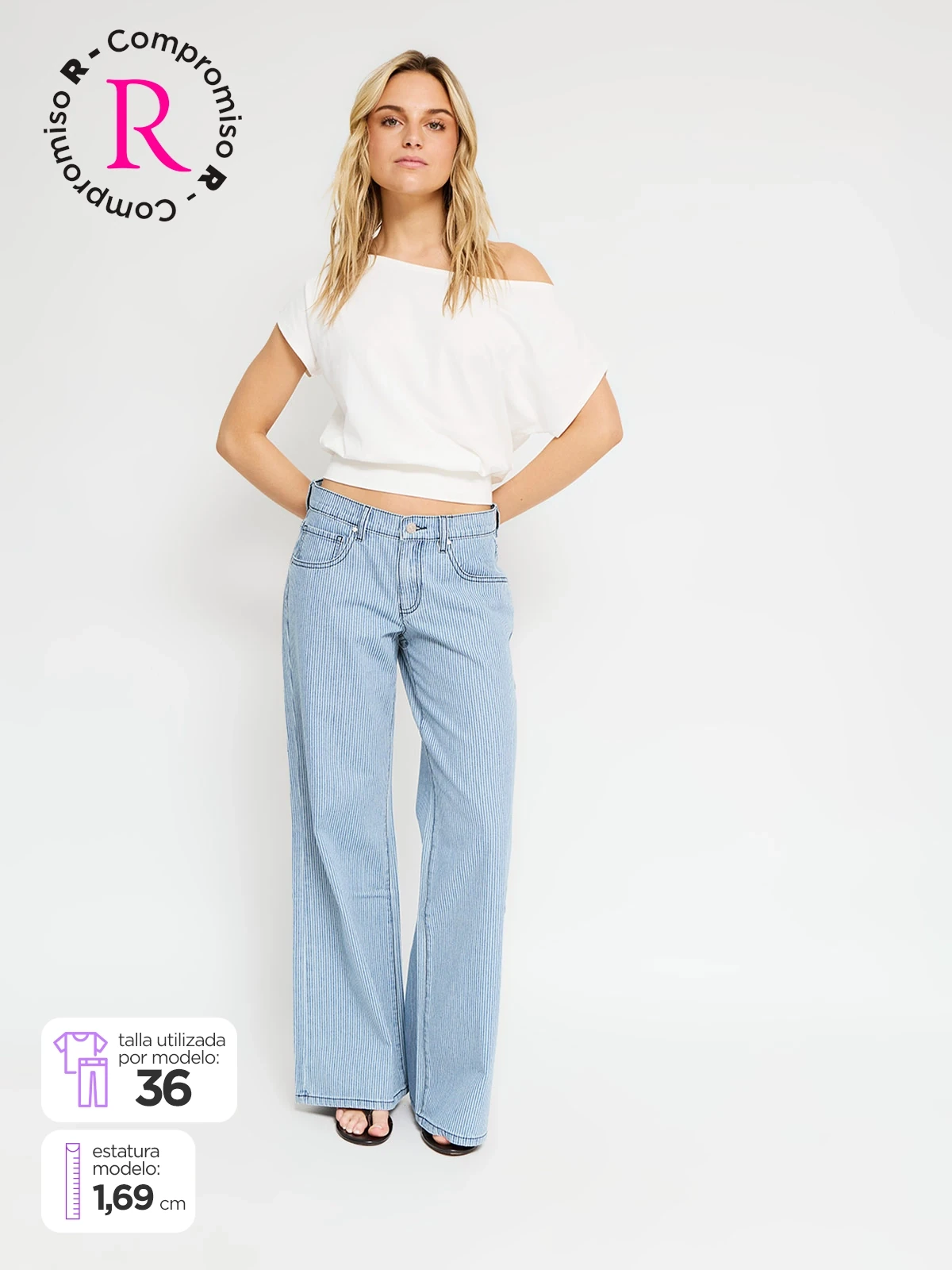 JEANS ALGODÓN REGULAR MUJER INDEX - 1