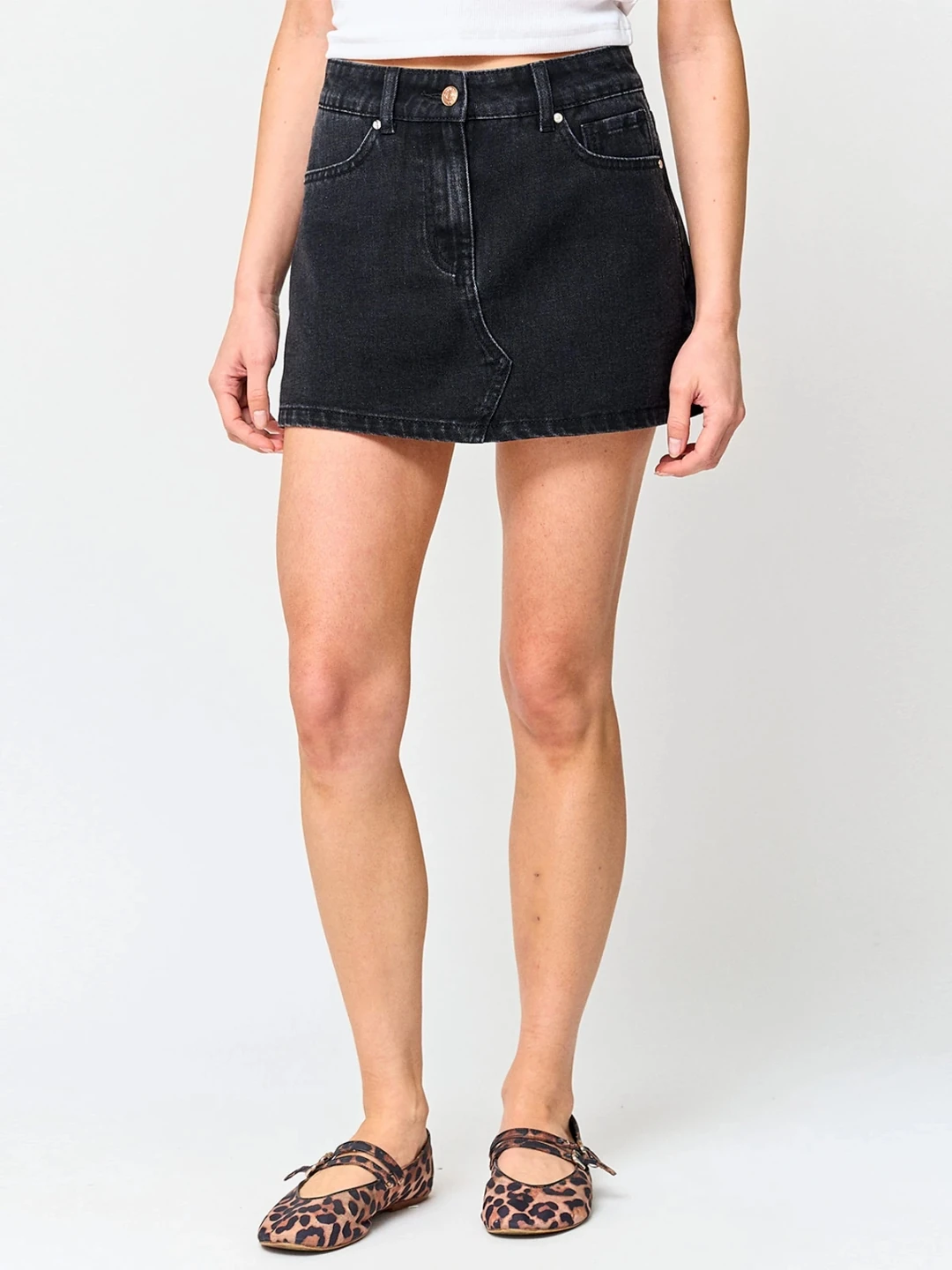 FALDA SHORT ALGODÓN MUJER INDEX - 2