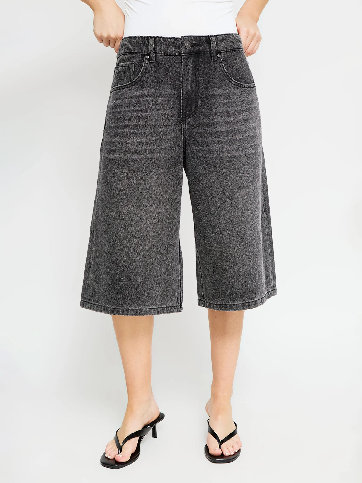 SHORT LARGO ALGODÓN MUJER INDEX - 2