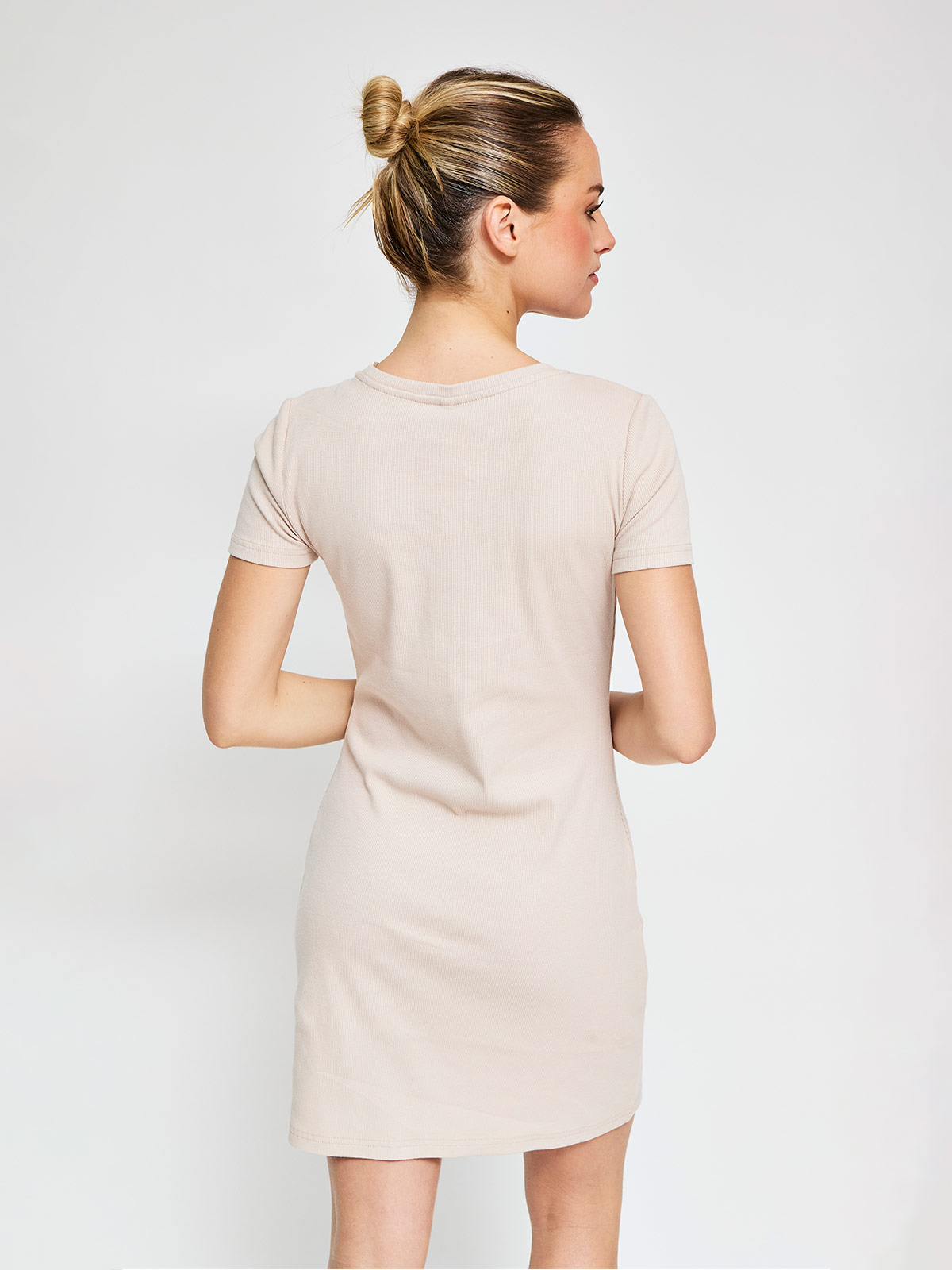 VESTIDO CORTO ALGODÓN MUJER INDEX - 3