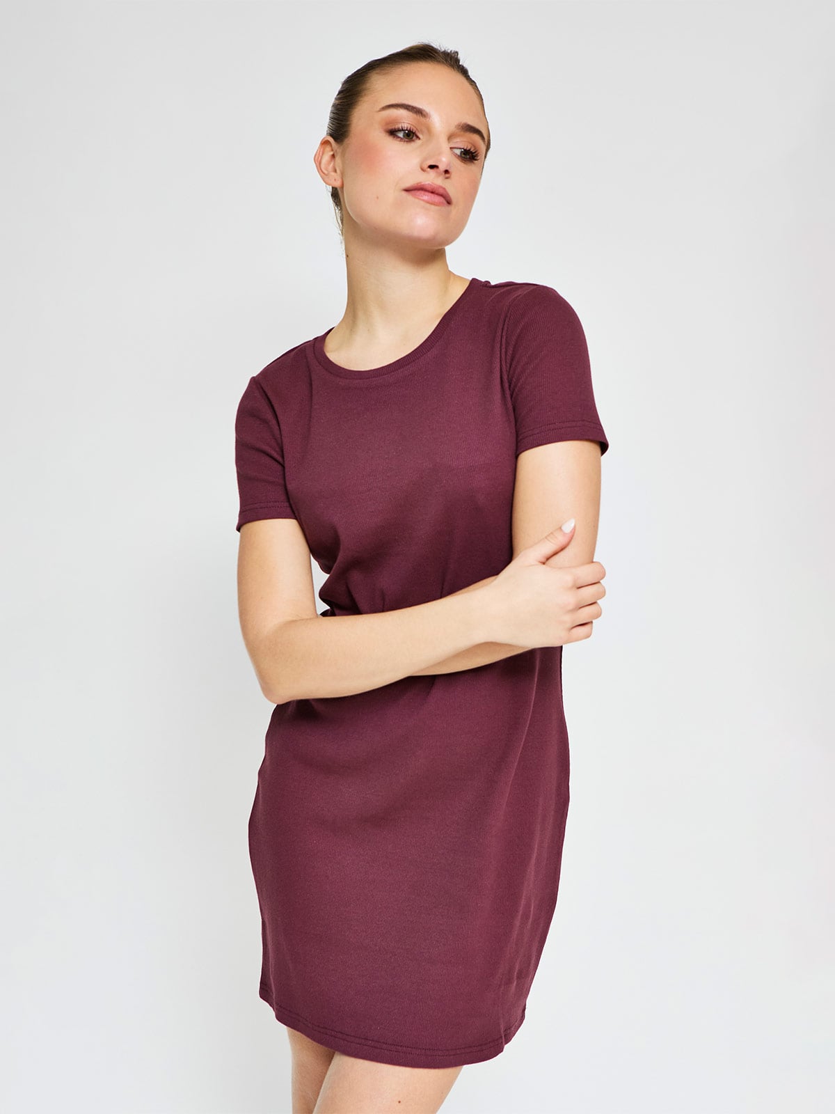 VESTIDO CORTO ALGODÓN MUJER INDEX - 2